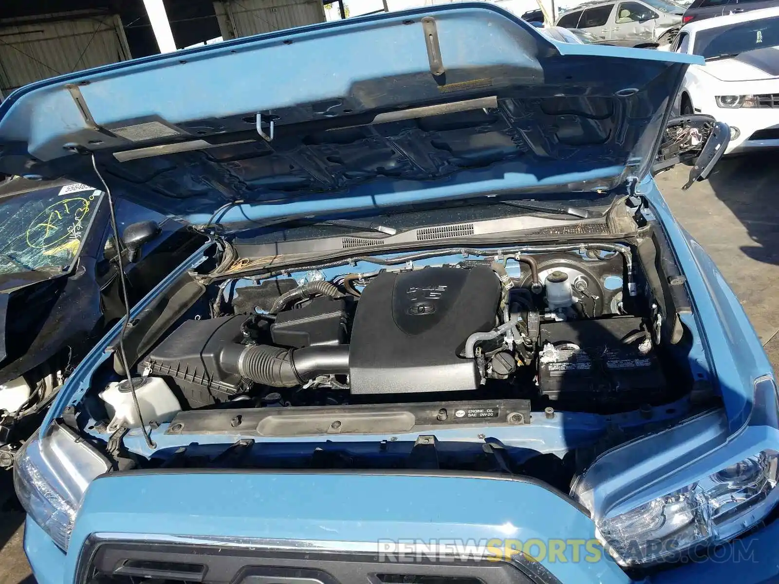 7 Photograph of a damaged car 3TMAZ5CN0KM083752 TOYOTA TACOMA 2019