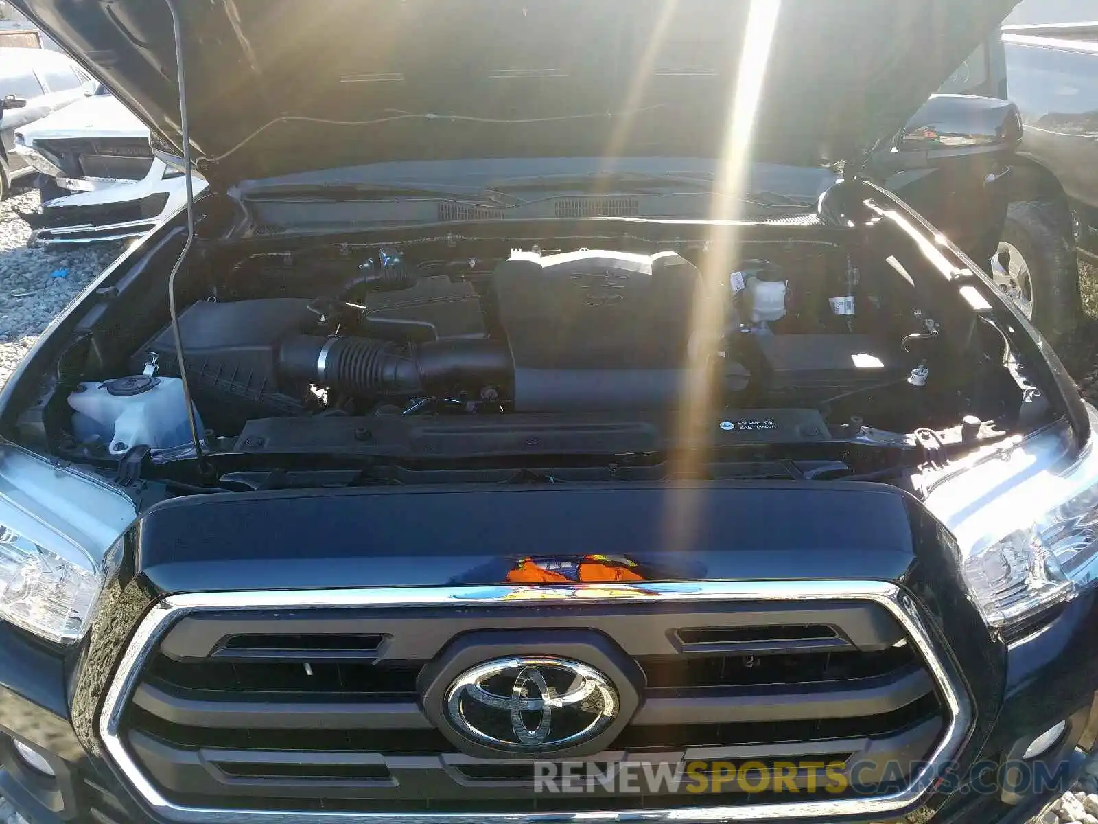 7 Photograph of a damaged car 3TMAZ5CN0KM087364 TOYOTA TACOMA 2019