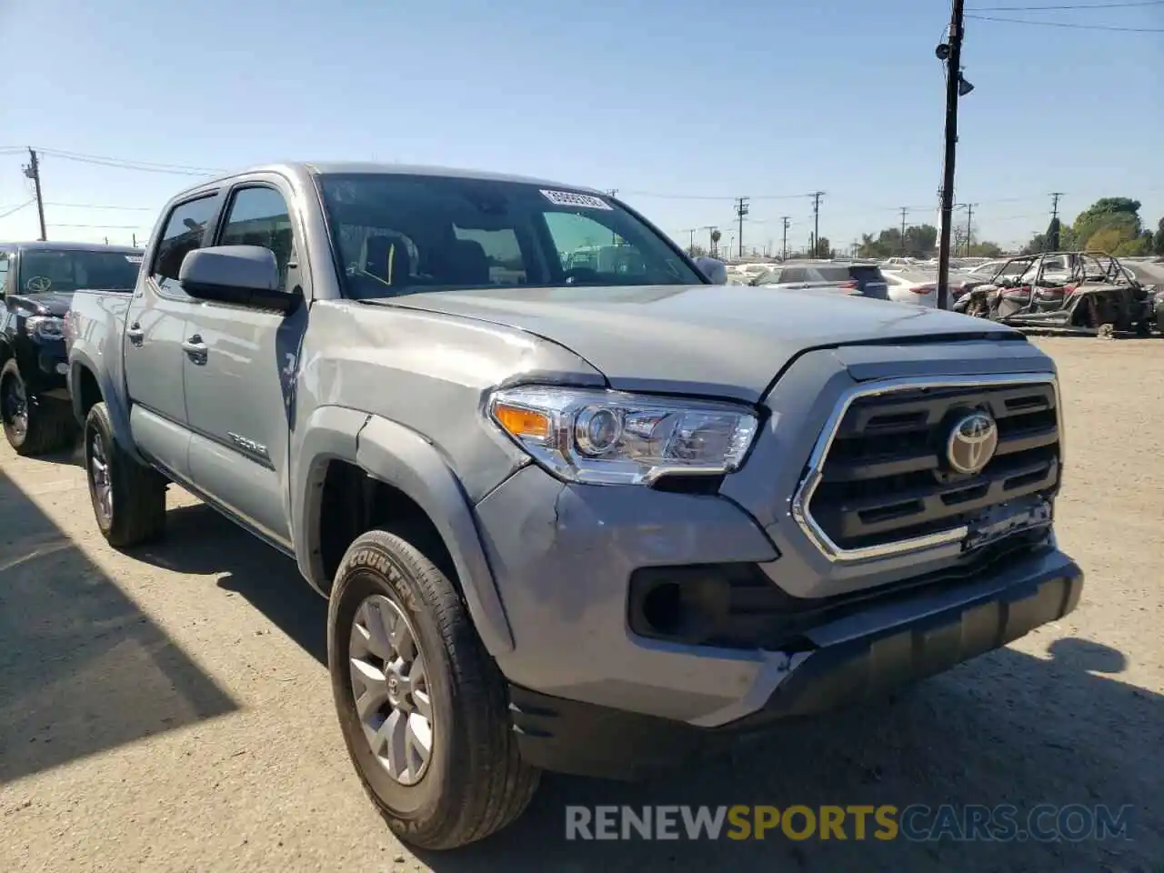 1 Фотография поврежденного автомобиля 3TMAZ5CN0KM088949 TOYOTA TACOMA 2019