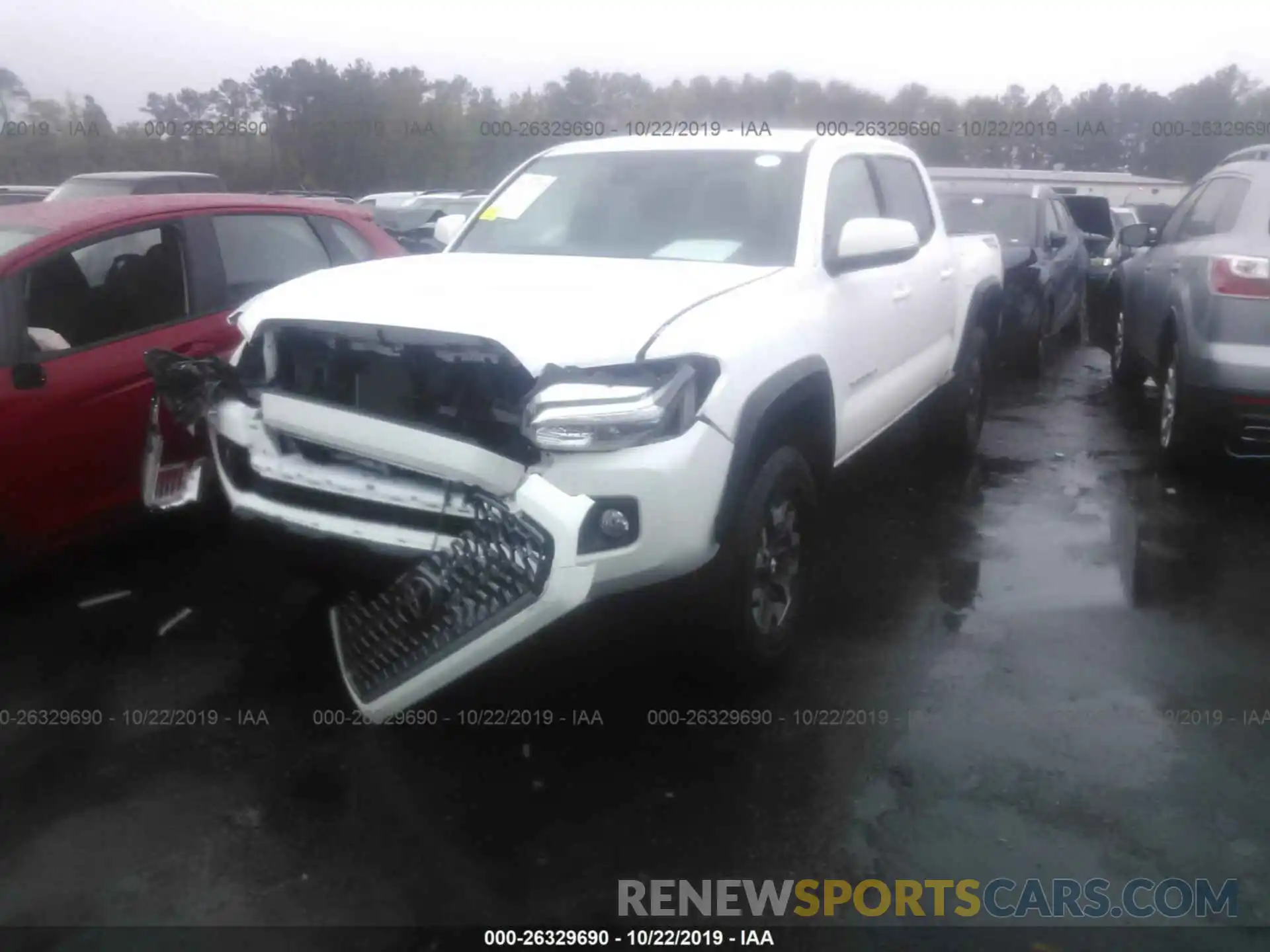 2 Фотография поврежденного автомобиля 3TMAZ5CN0KM093603 TOYOTA TACOMA 2019