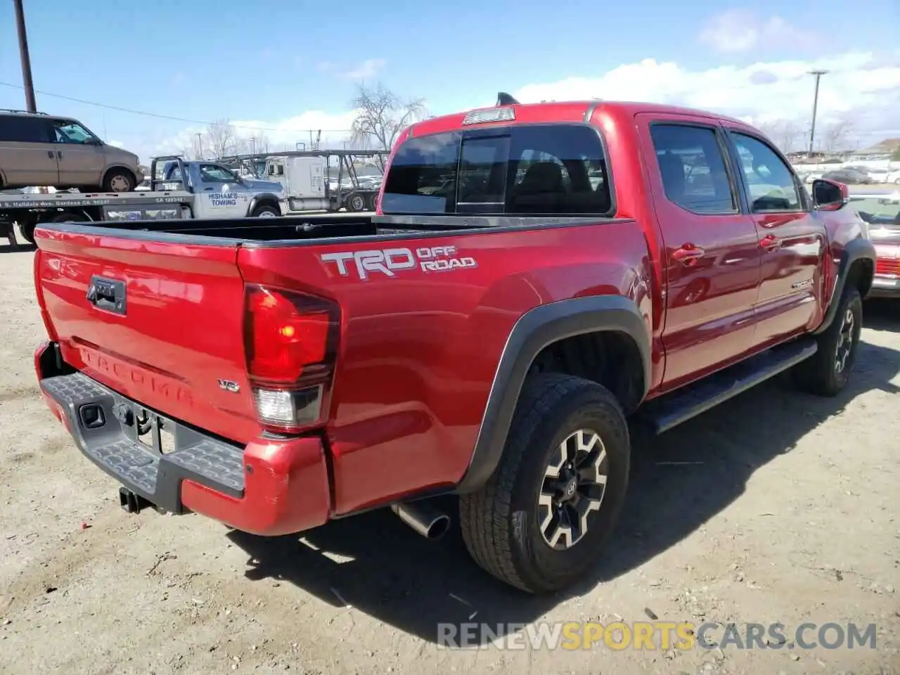 4 Photograph of a damaged car 3TMAZ5CN0KM094878 TOYOTA TACOMA 2019