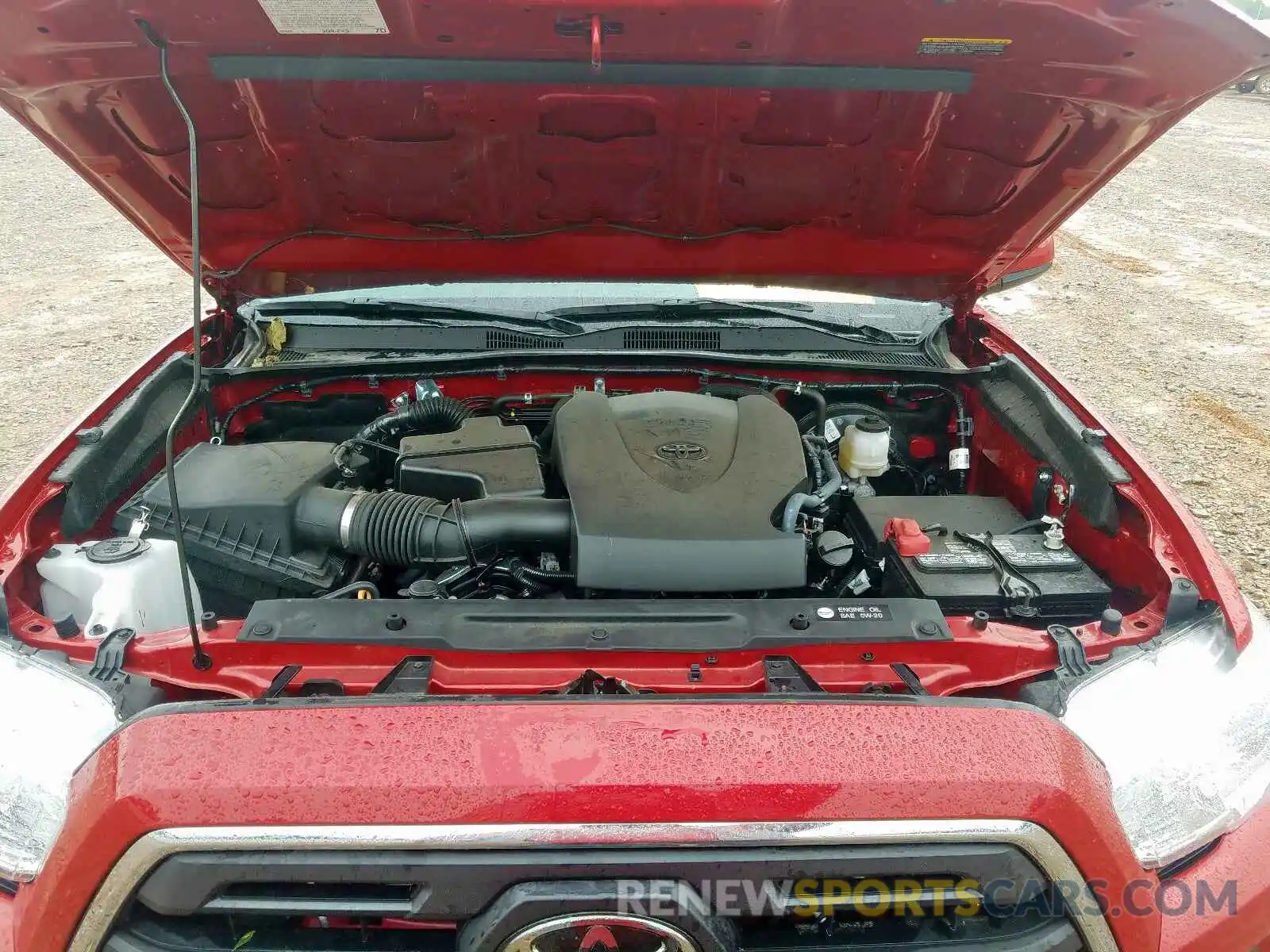 7 Photograph of a damaged car 3TMAZ5CN0KM107760 TOYOTA TACOMA 2019