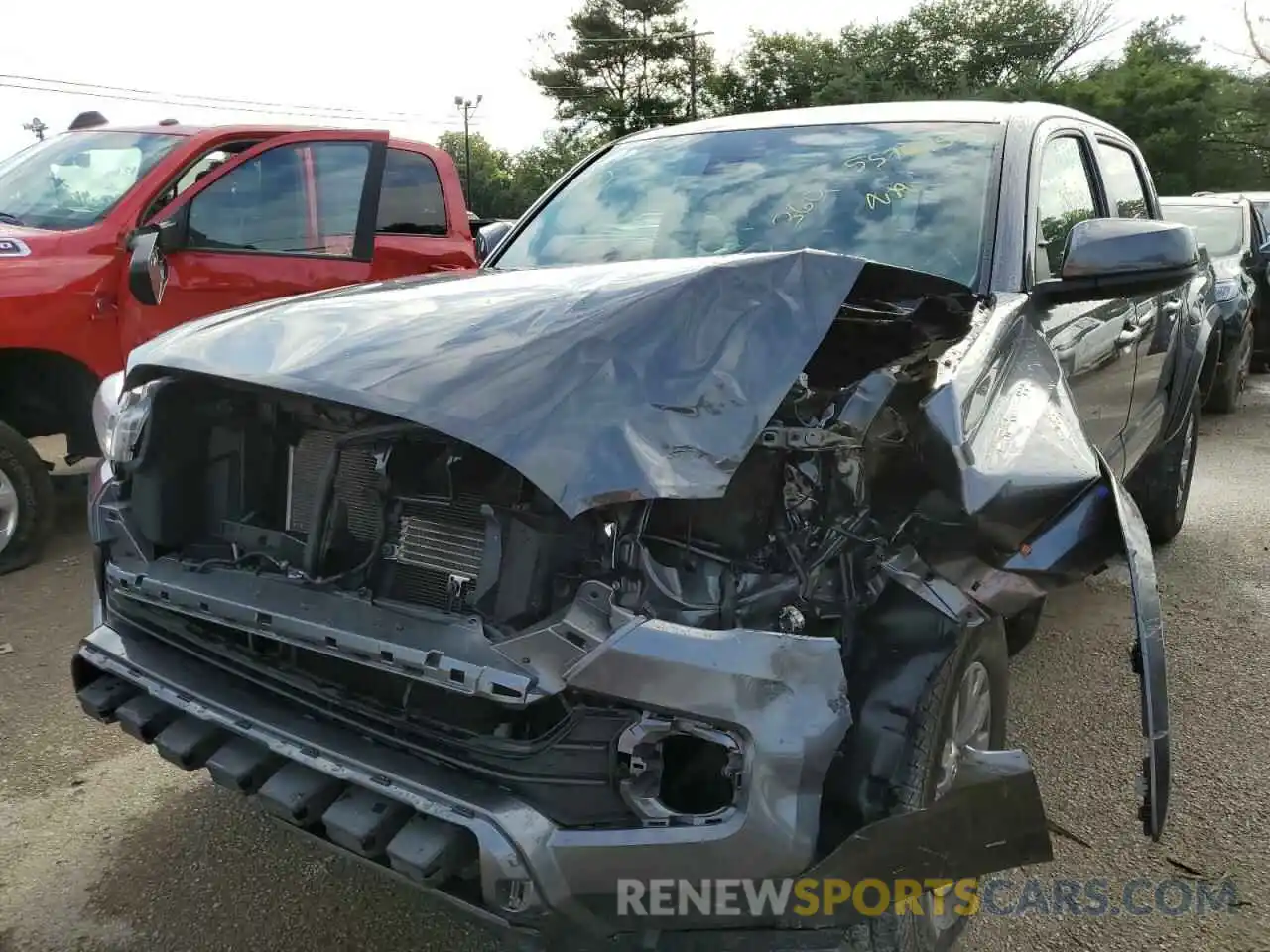 9 Photograph of a damaged car 3TMAZ5CN0KM111534 TOYOTA TACOMA 2019