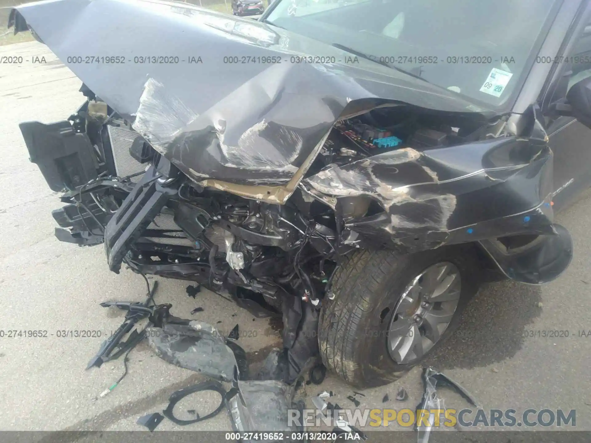 6 Photograph of a damaged car 3TMAZ5CN0KM113199 TOYOTA TACOMA 2019