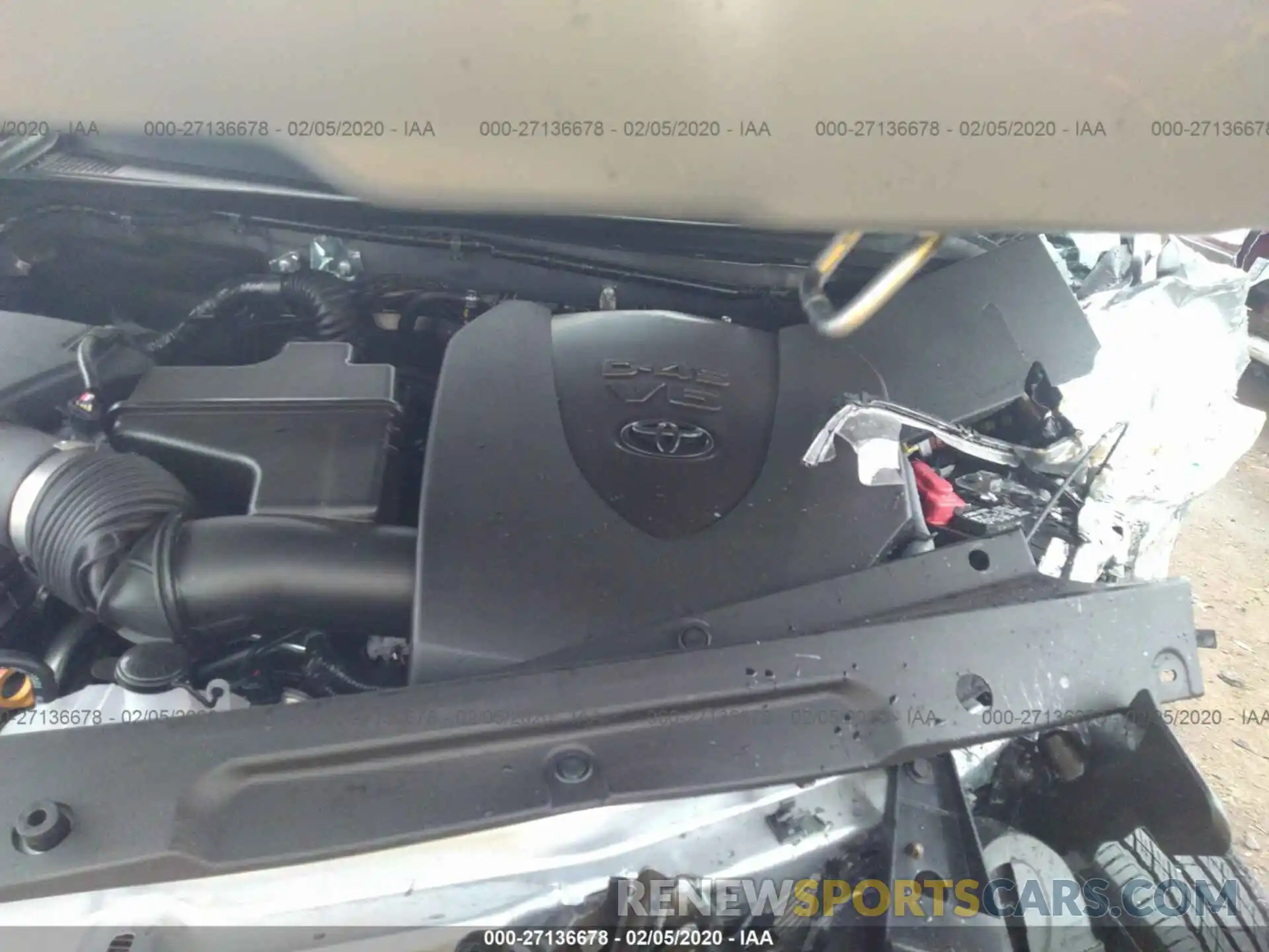 10 Фотография поврежденного автомобиля 3TMAZ5CN0KM114160 TOYOTA TACOMA 2019