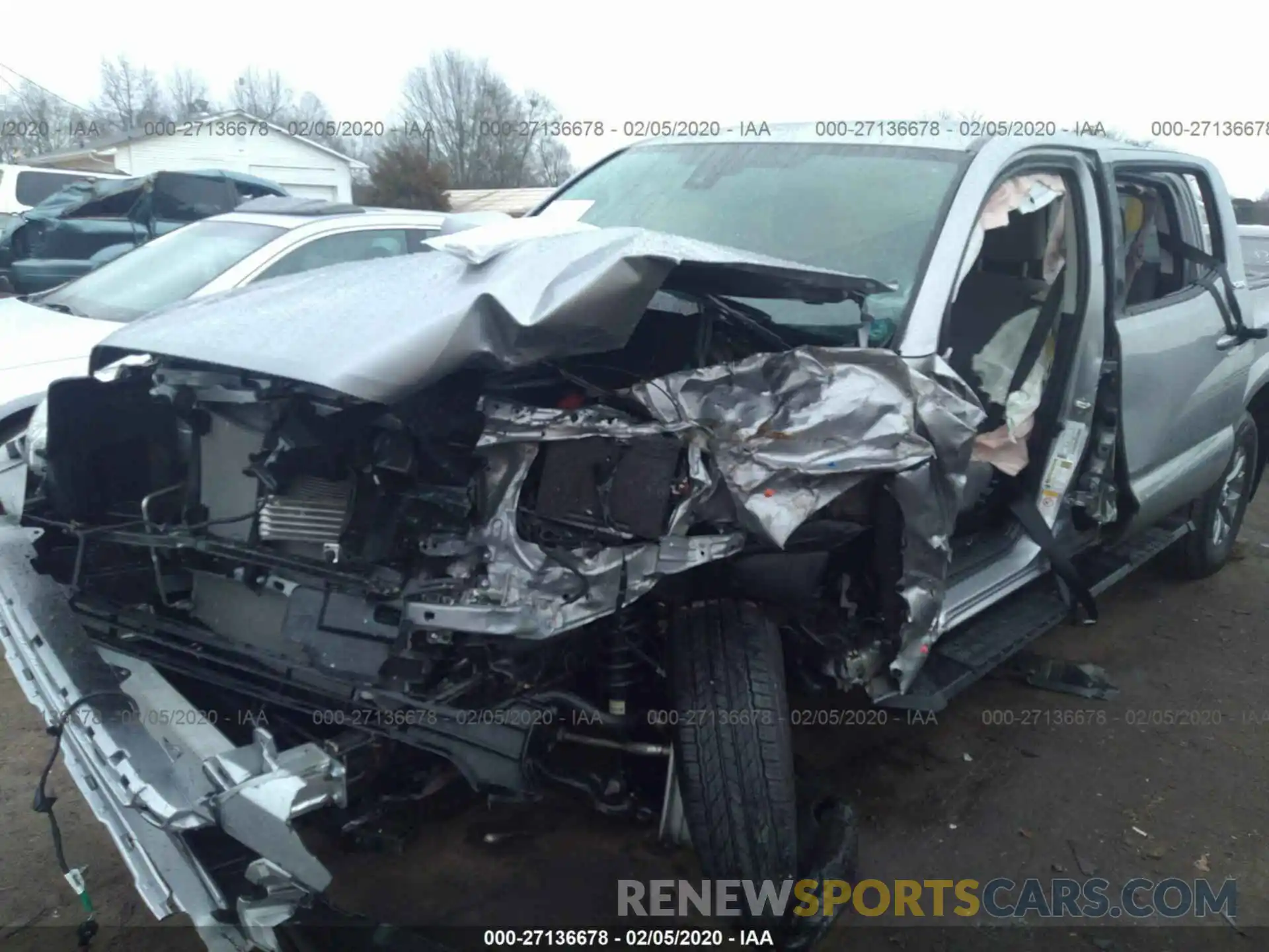 6 Photograph of a damaged car 3TMAZ5CN0KM114160 TOYOTA TACOMA 2019