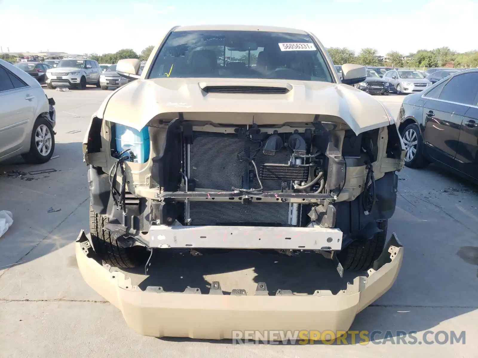 9 Photograph of a damaged car 3TMAZ5CN1KM078981 TOYOTA TACOMA 2019