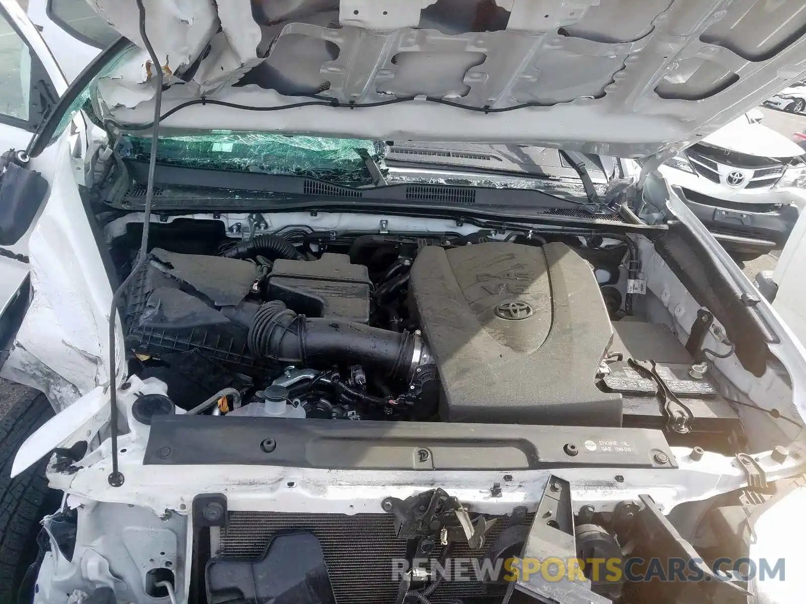 7 Photograph of a damaged car 3TMAZ5CN1KM079872 TOYOTA TACOMA 2019