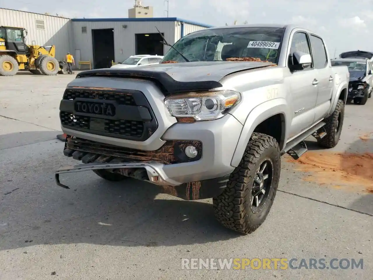 2 Photograph of a damaged car 3TMAZ5CN1KM082576 TOYOTA TACOMA 2019