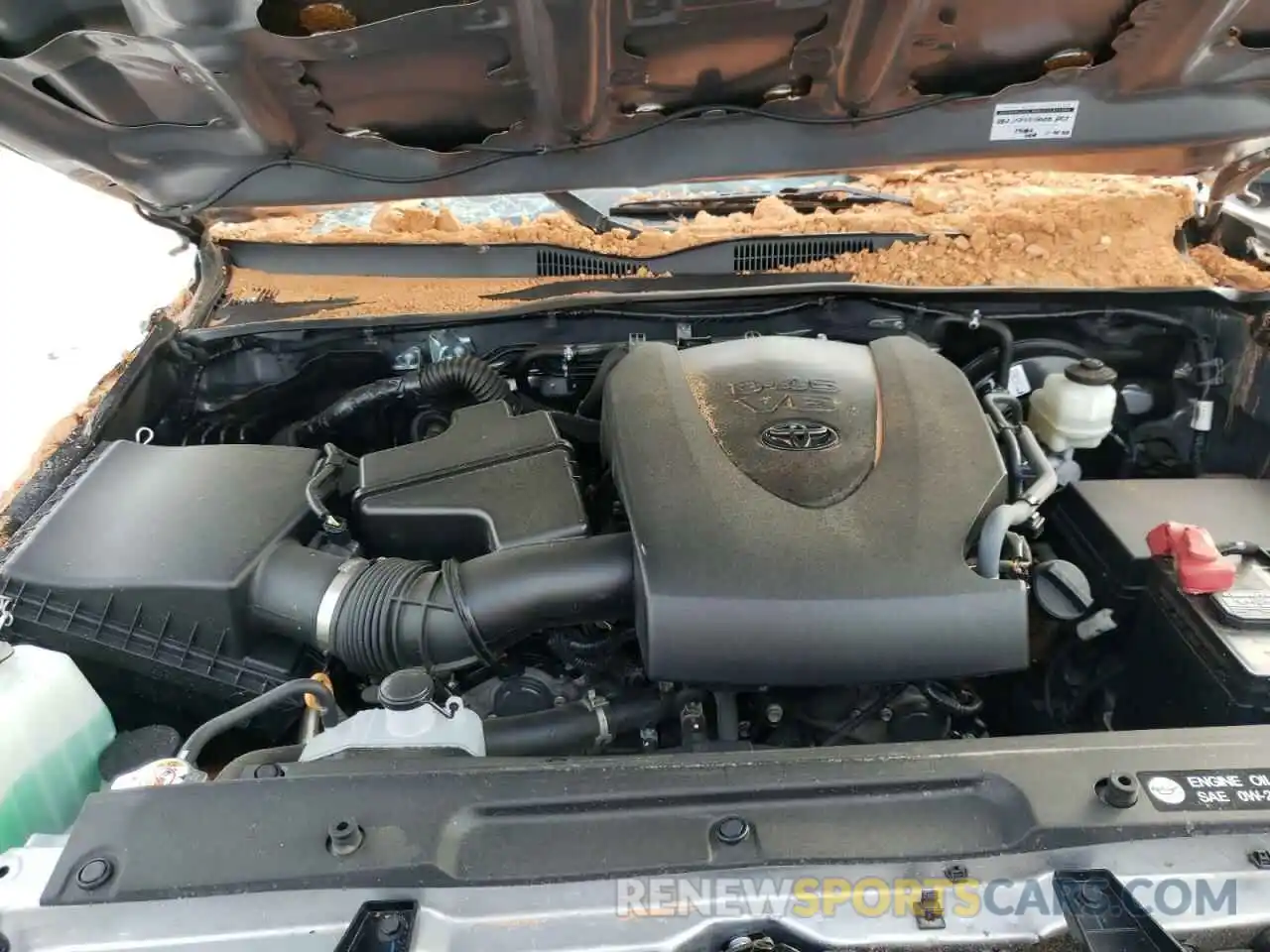 7 Photograph of a damaged car 3TMAZ5CN1KM082576 TOYOTA TACOMA 2019