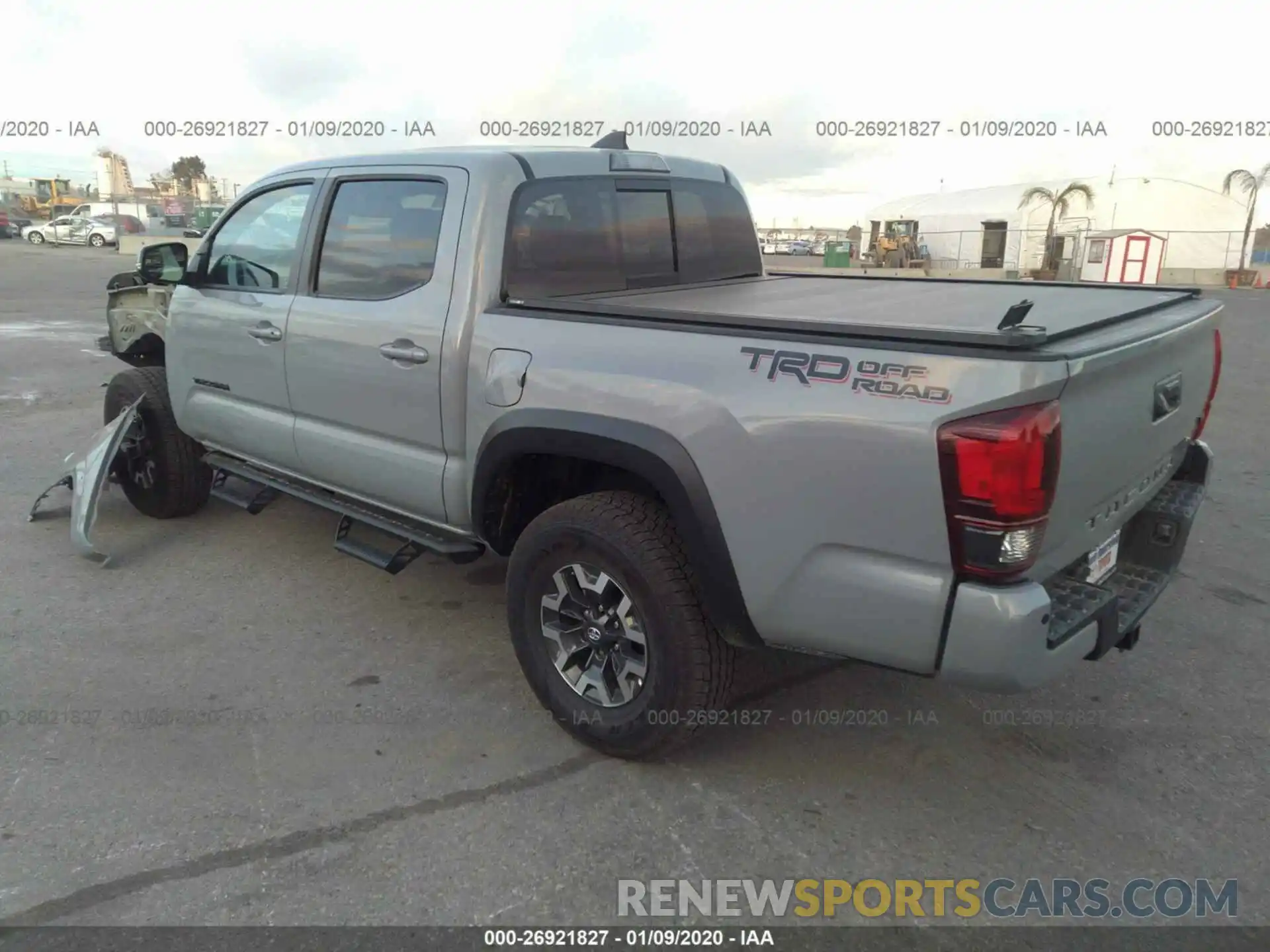 3 Photograph of a damaged car 3TMAZ5CN1KM084862 TOYOTA TACOMA 2019