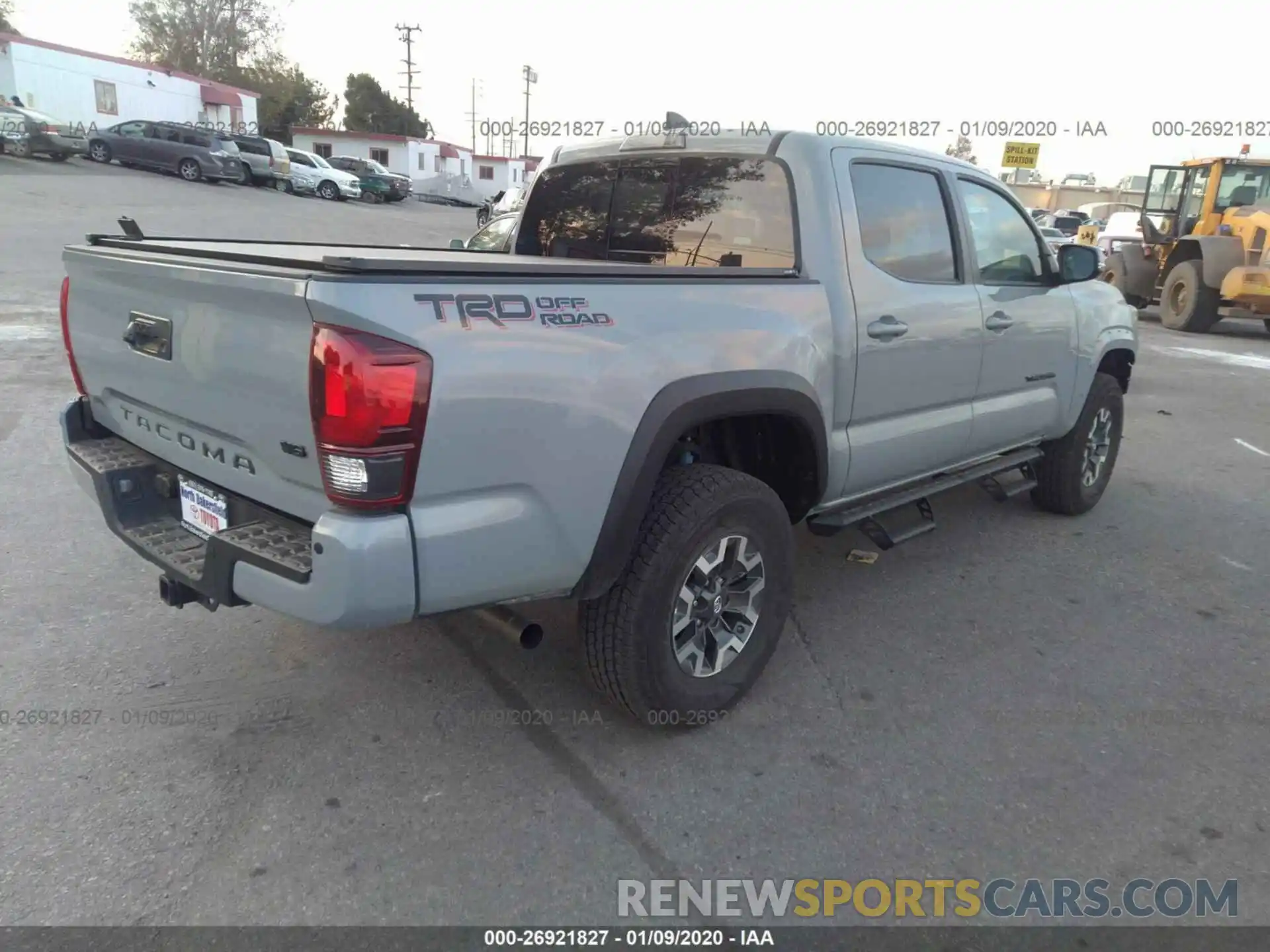 4 Photograph of a damaged car 3TMAZ5CN1KM084862 TOYOTA TACOMA 2019