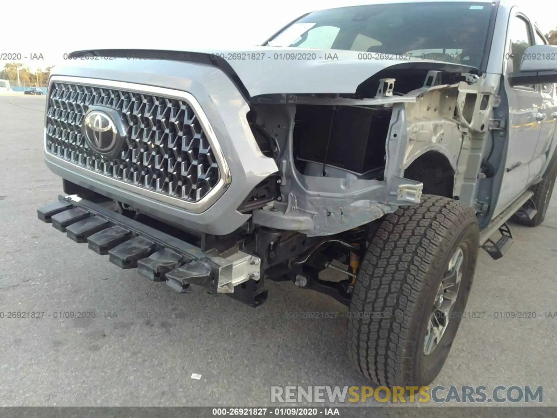 6 Photograph of a damaged car 3TMAZ5CN1KM084862 TOYOTA TACOMA 2019