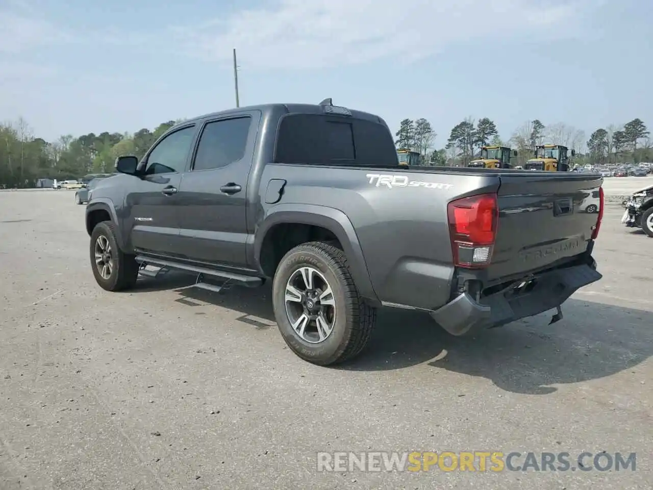 2 Photograph of a damaged car 3TMAZ5CN1KM085137 TOYOTA TACOMA 2019