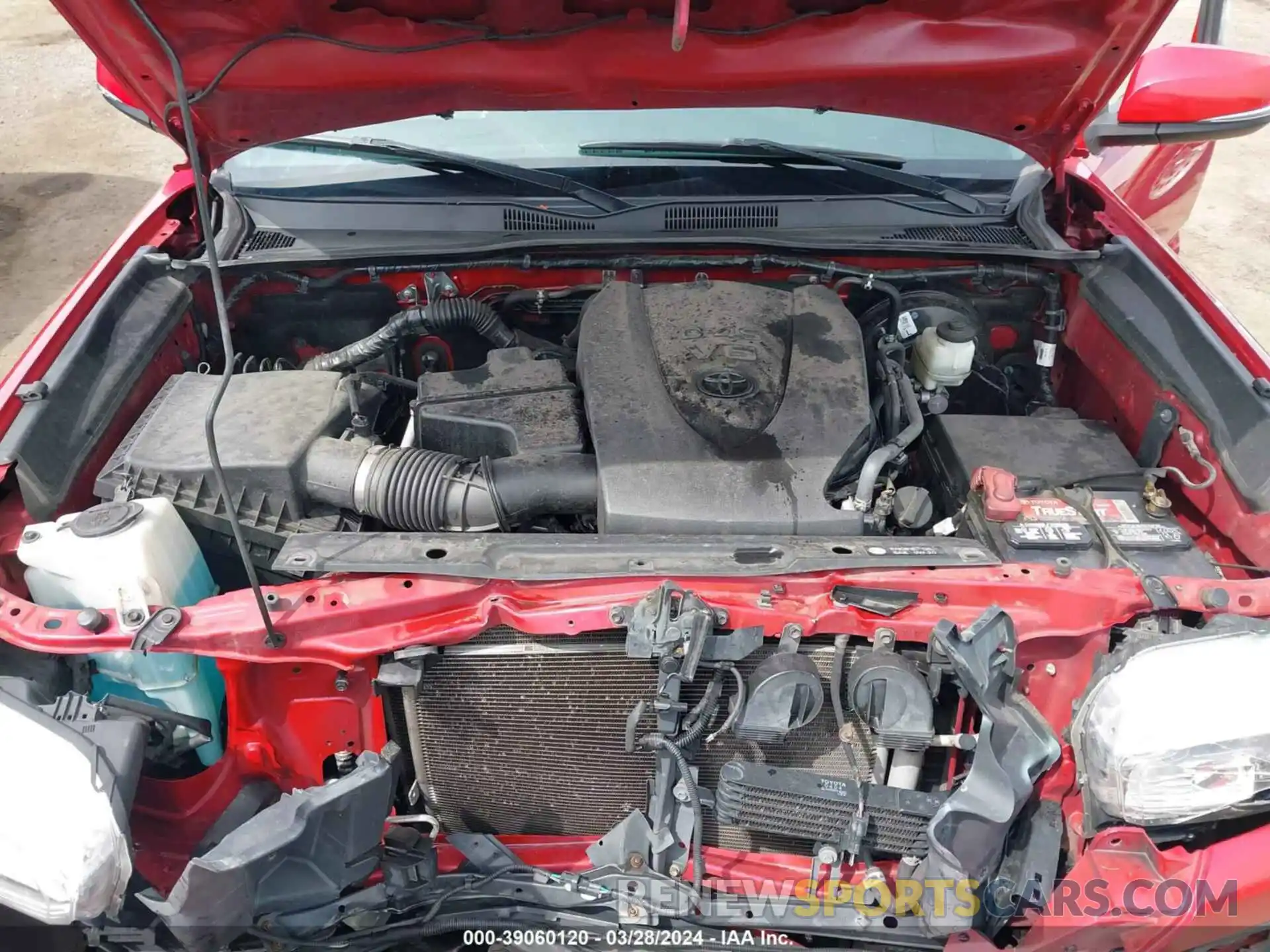 10 Photograph of a damaged car 3TMAZ5CN1KM088409 TOYOTA TACOMA 2019