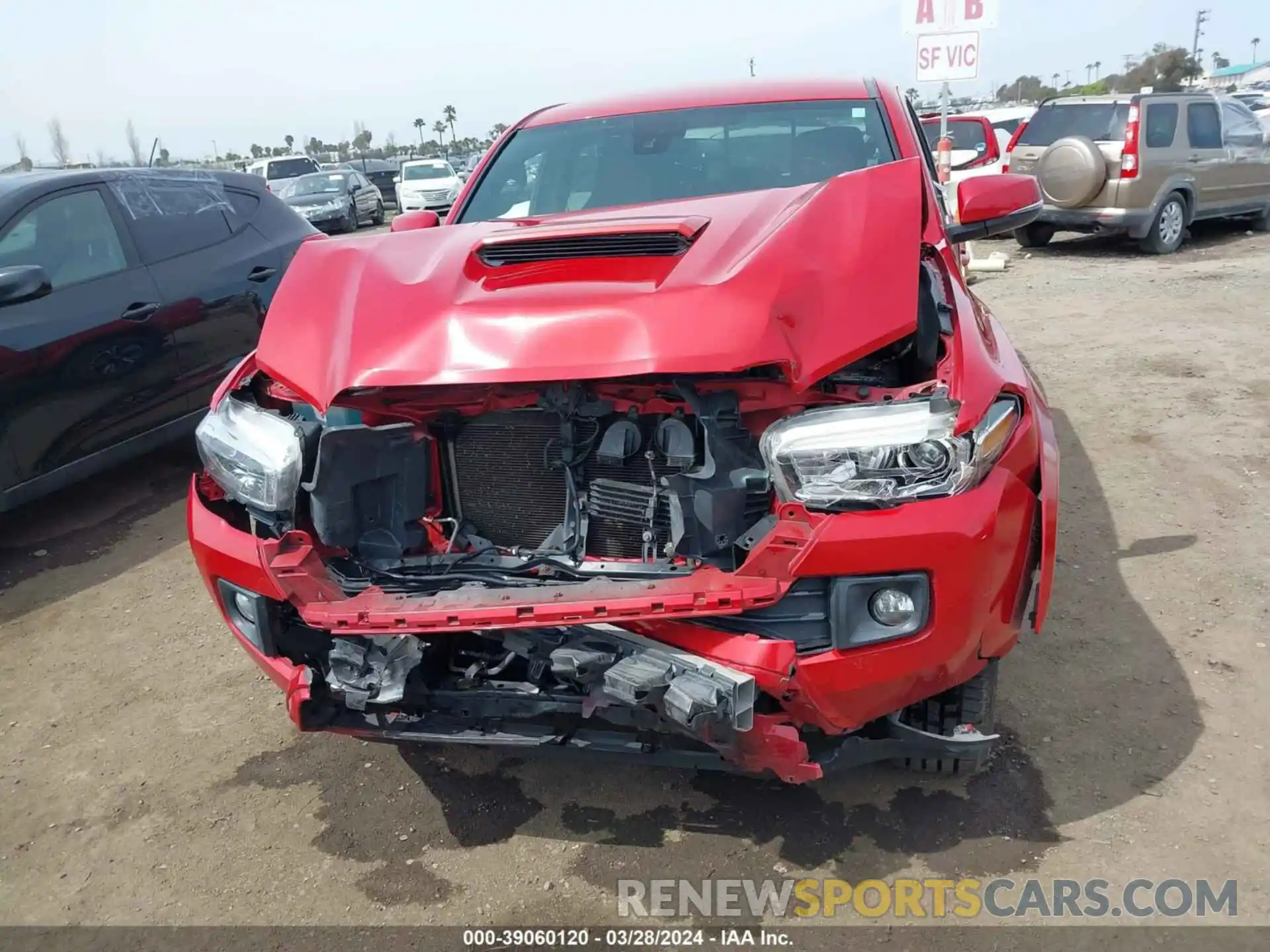 12 Photograph of a damaged car 3TMAZ5CN1KM088409 TOYOTA TACOMA 2019