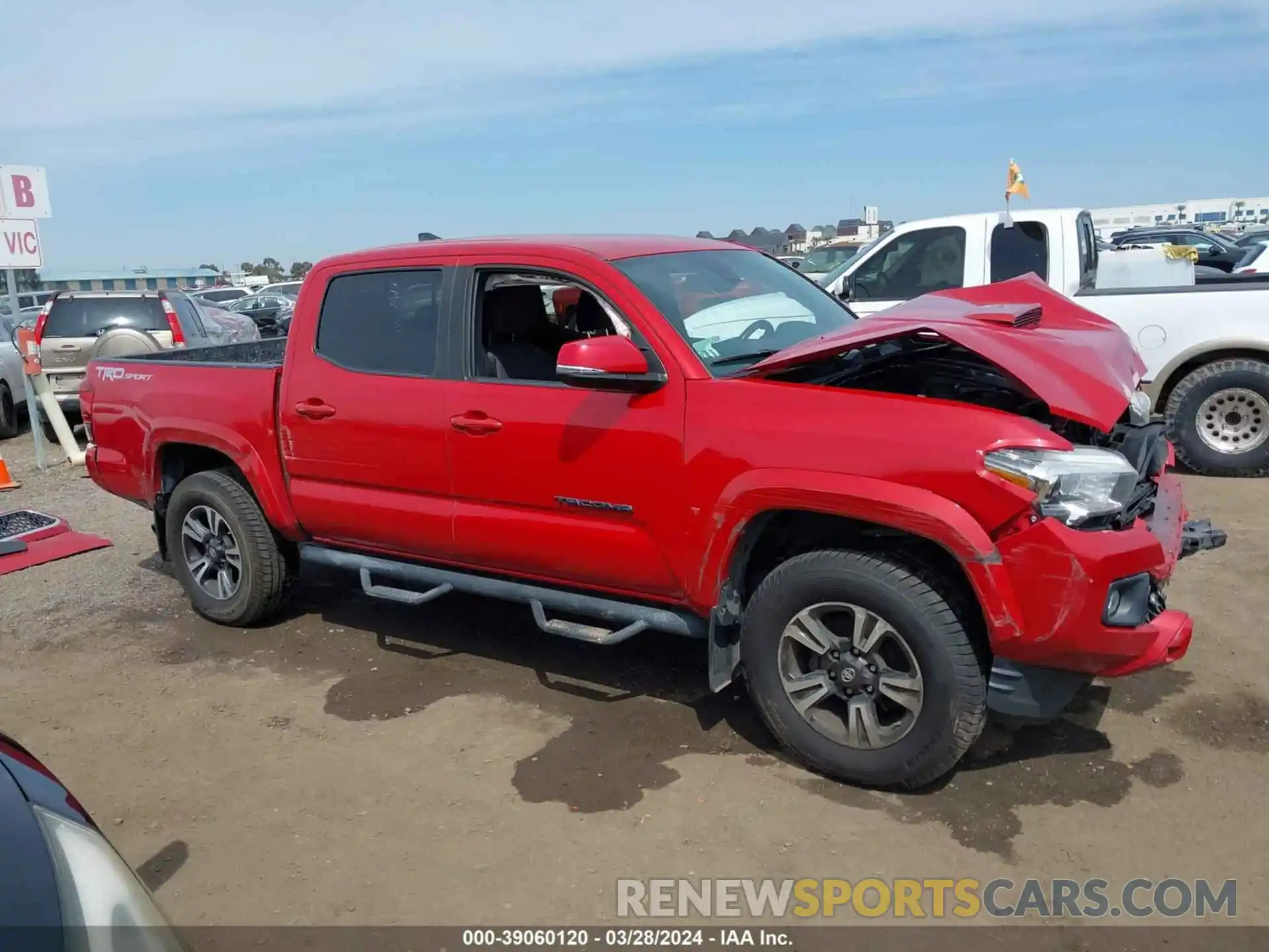 13 Photograph of a damaged car 3TMAZ5CN1KM088409 TOYOTA TACOMA 2019