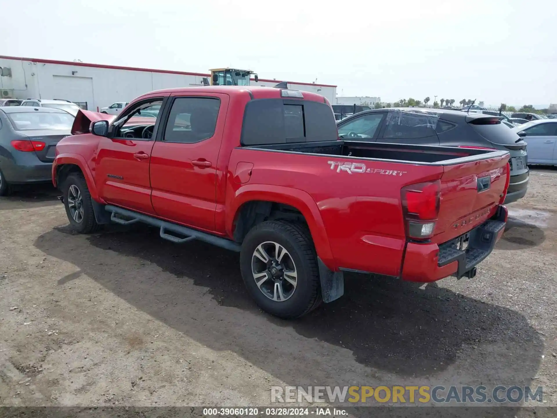 3 Photograph of a damaged car 3TMAZ5CN1KM088409 TOYOTA TACOMA 2019