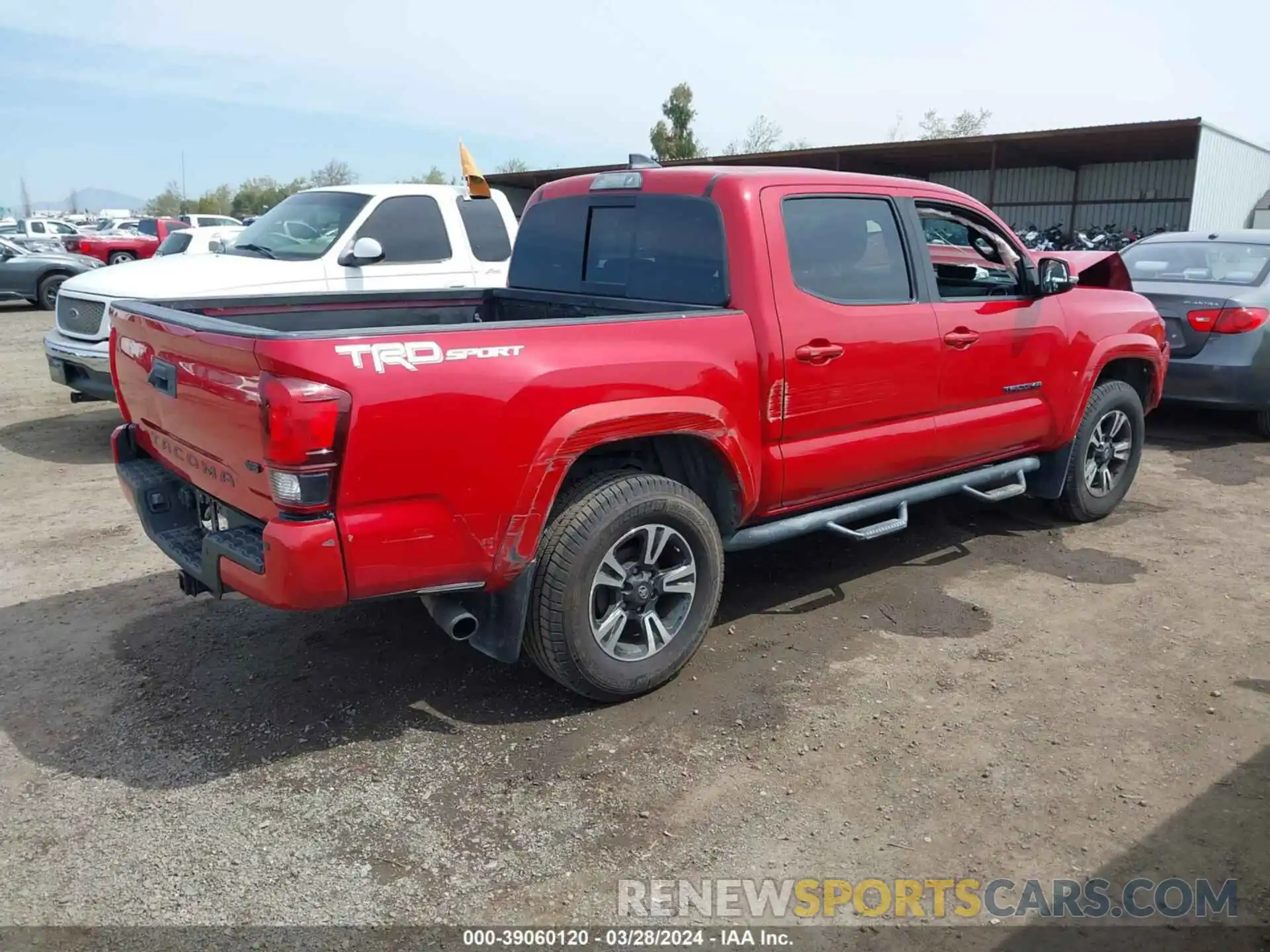 4 Photograph of a damaged car 3TMAZ5CN1KM088409 TOYOTA TACOMA 2019