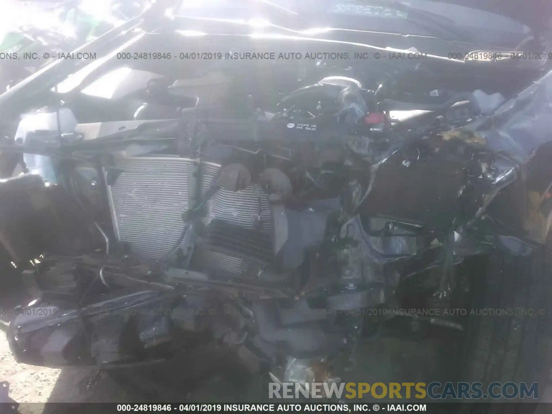 10 Photograph of a damaged car 3TMAZ5CN1KM088488 TOYOTA TACOMA 2019