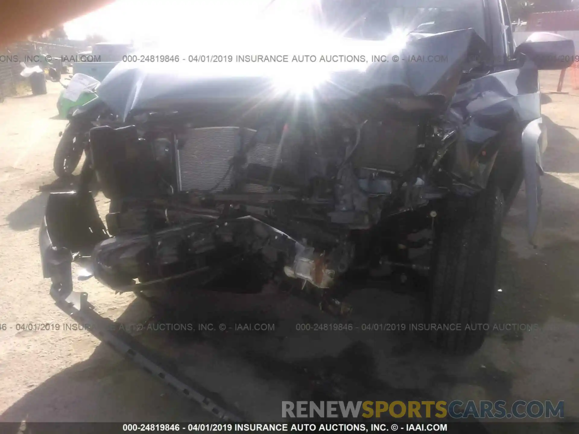 6 Photograph of a damaged car 3TMAZ5CN1KM088488 TOYOTA TACOMA 2019