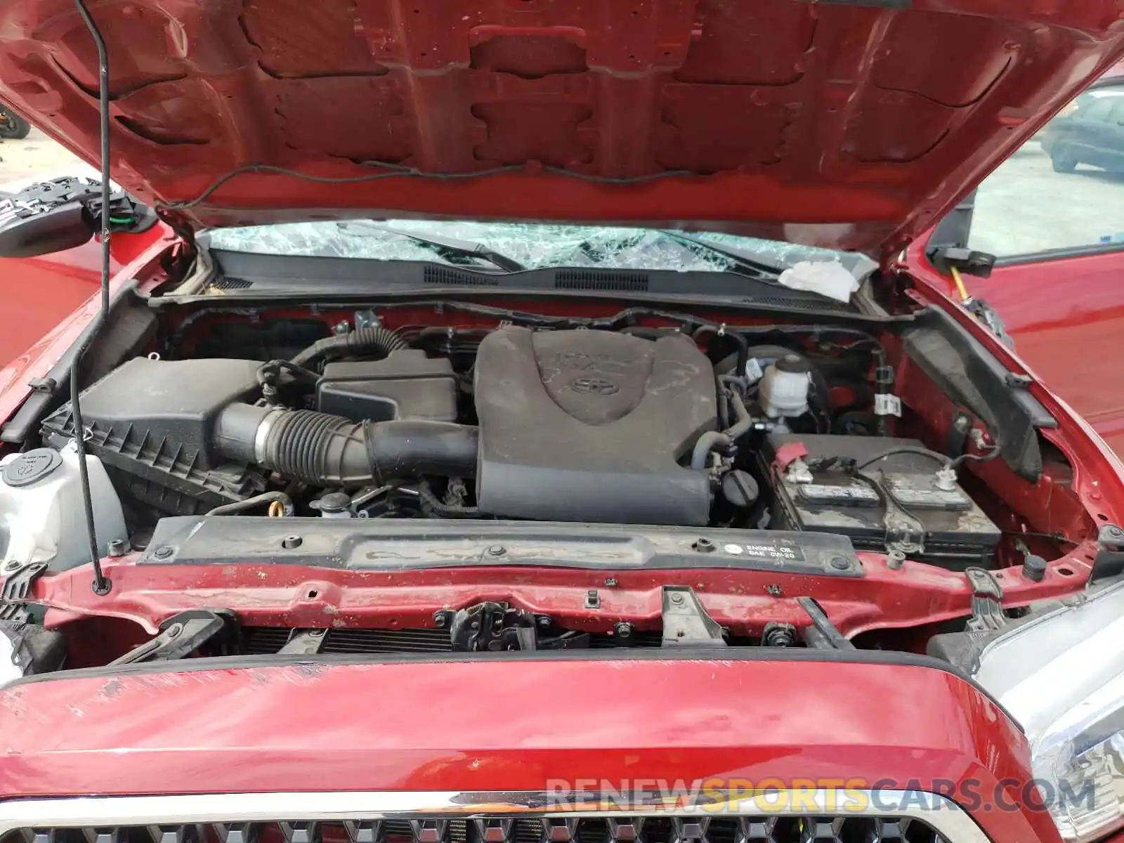 7 Photograph of a damaged car 3TMAZ5CN1KM089091 TOYOTA TACOMA 2019