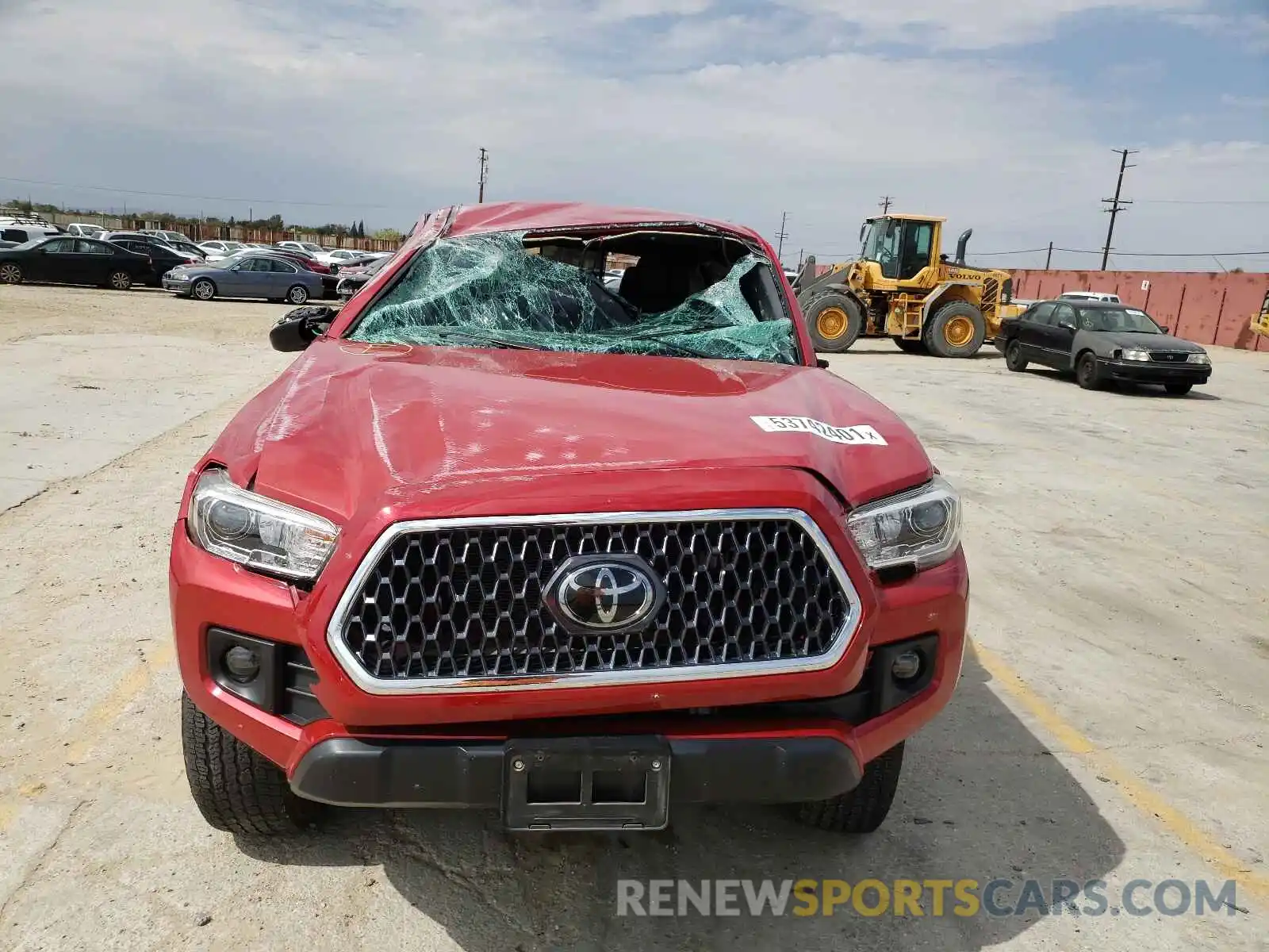 9 Photograph of a damaged car 3TMAZ5CN1KM089091 TOYOTA TACOMA 2019