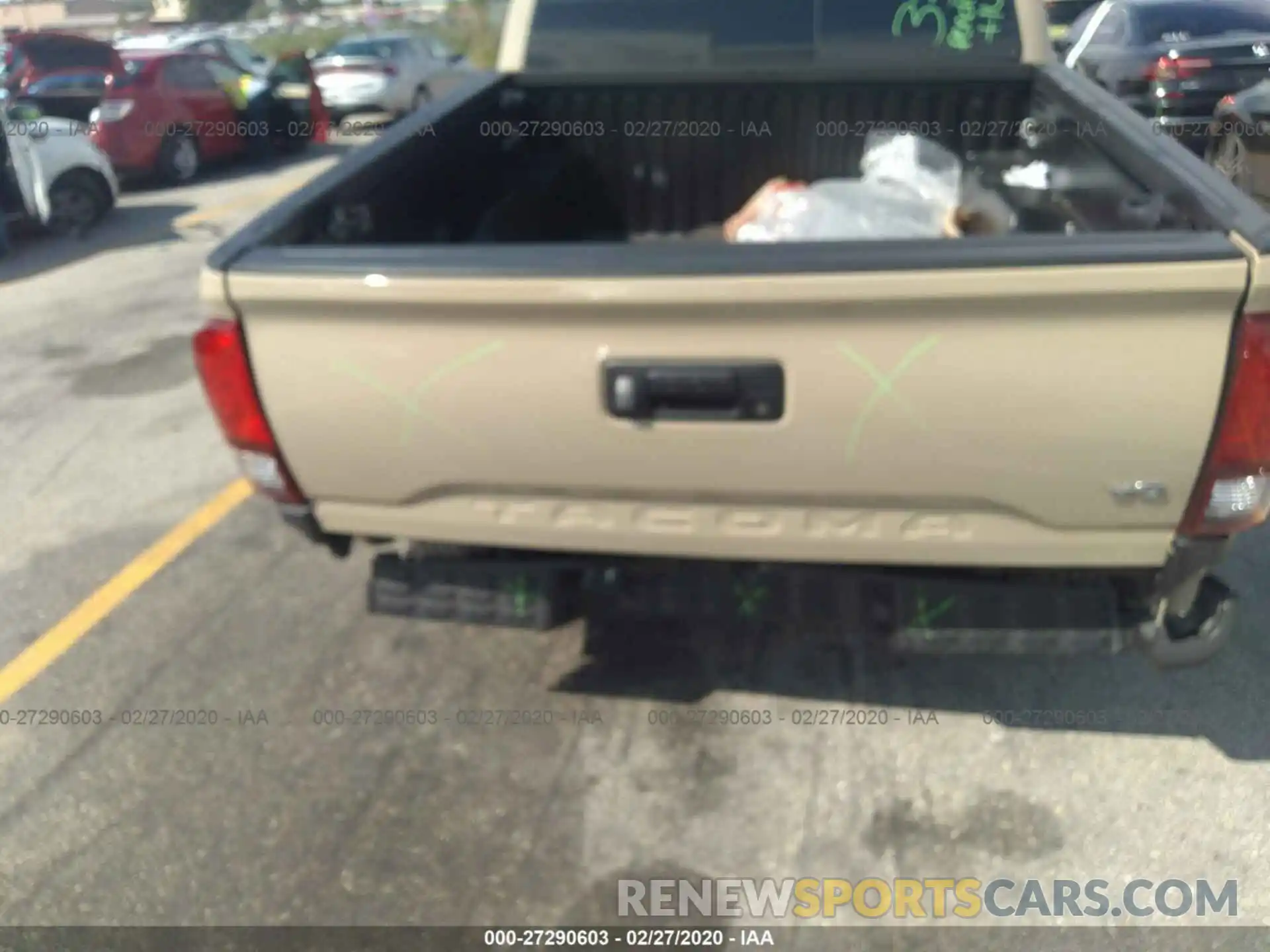 6 Photograph of a damaged car 3TMAZ5CN1KM090922 TOYOTA TACOMA 2019