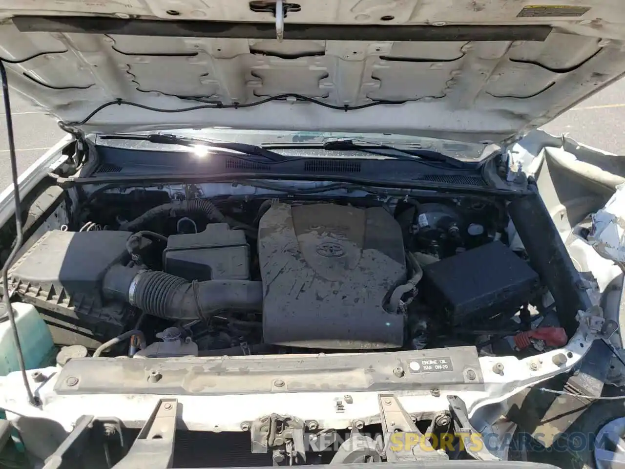 7 Photograph of a damaged car 3TMAZ5CN1KM093335 TOYOTA TACOMA 2019