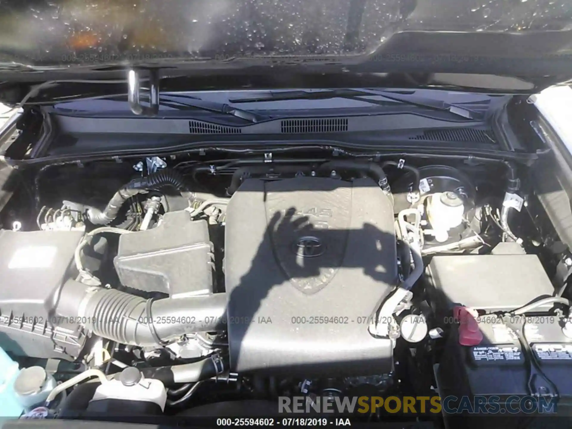 10 Photograph of a damaged car 3TMAZ5CN1KM093562 TOYOTA TACOMA 2019