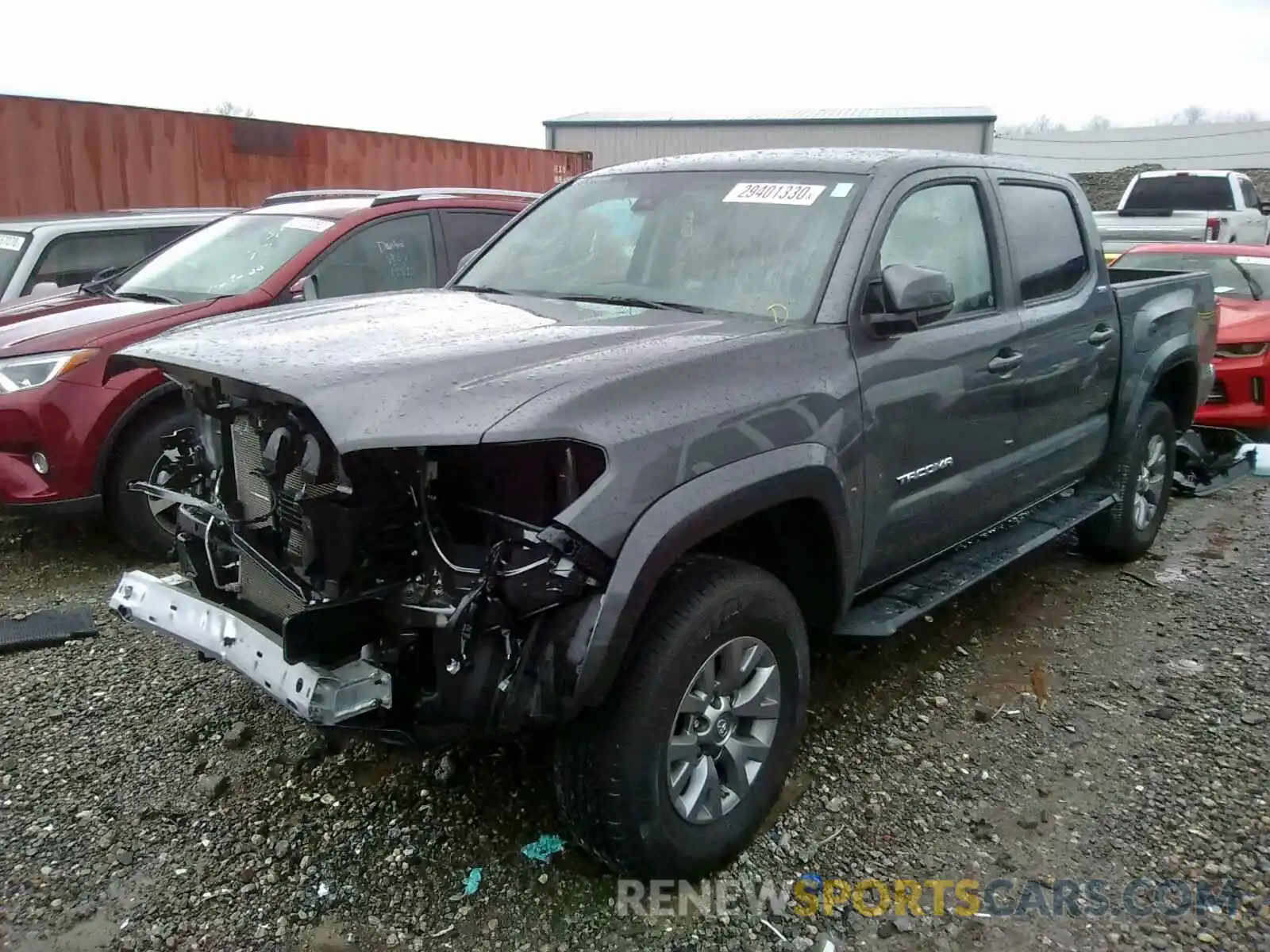 2 Фотография поврежденного автомобиля 3TMAZ5CN1KM093643 TOYOTA TACOMA 2019