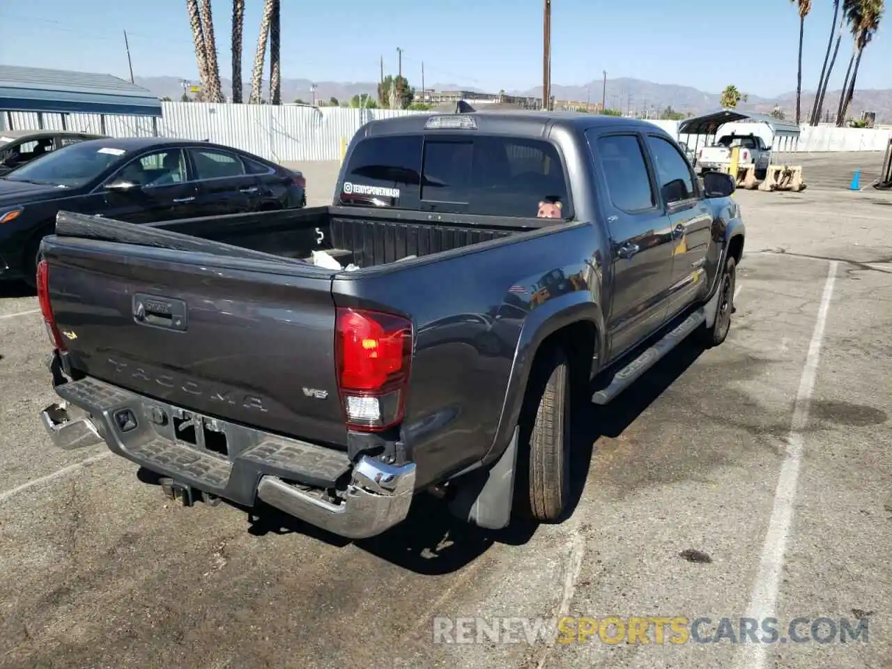 4 Photograph of a damaged car 3TMAZ5CN1KM094078 TOYOTA TACOMA 2019