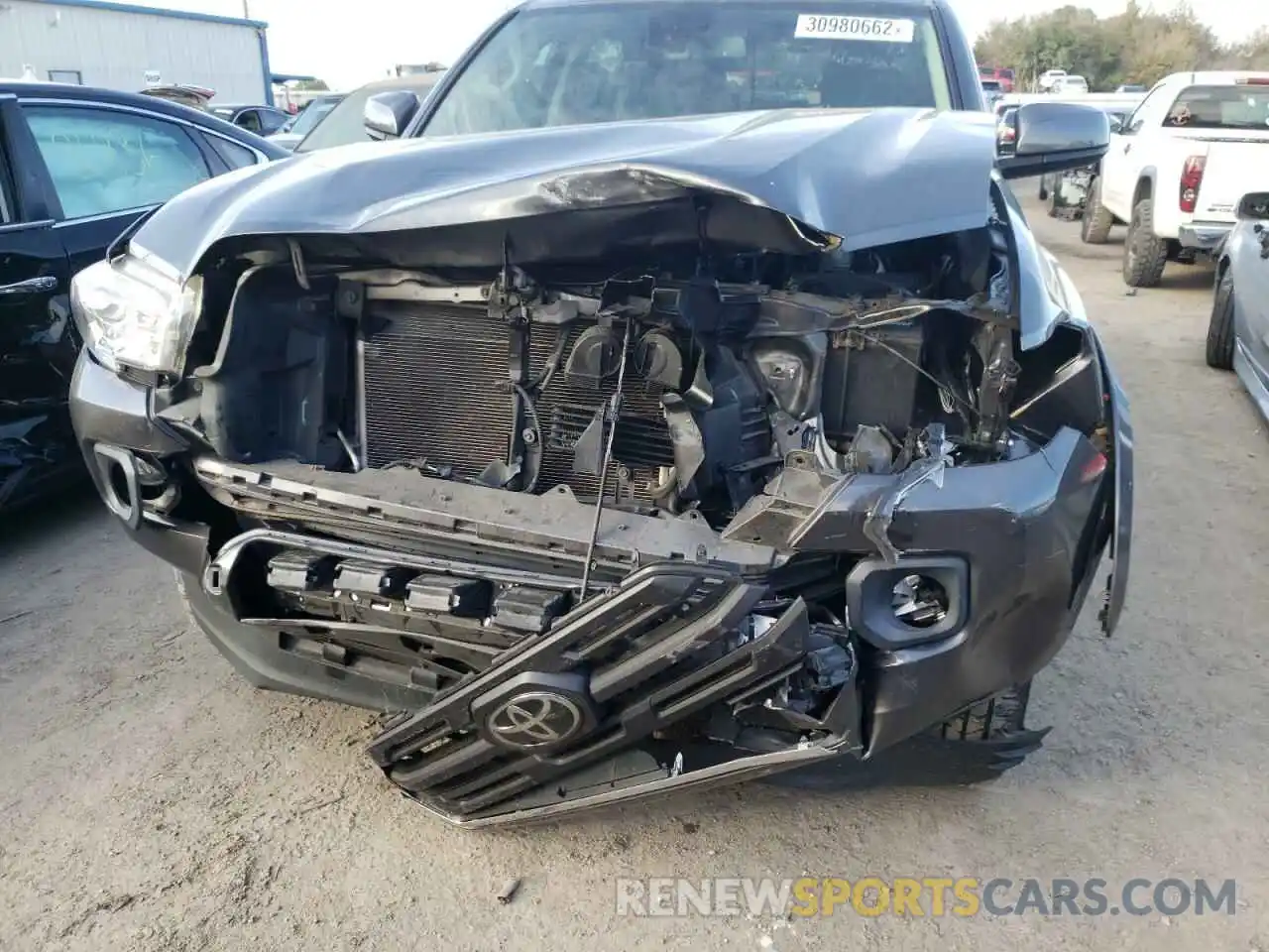 9 Photograph of a damaged car 3TMAZ5CN1KM095070 TOYOTA TACOMA 2019