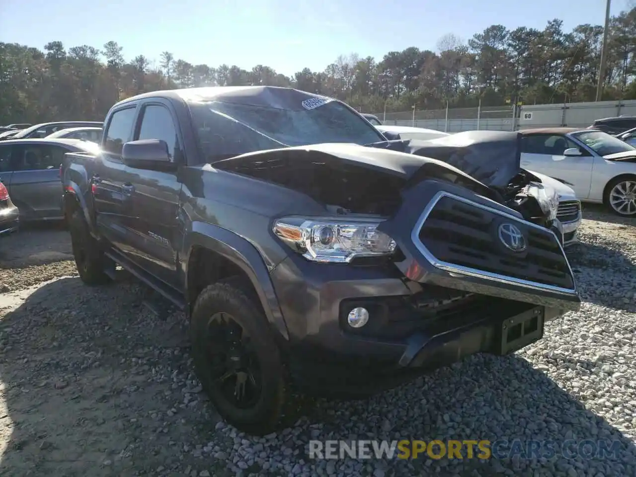 1 Photograph of a damaged car 3TMAZ5CN1KM097272 TOYOTA TACOMA 2019