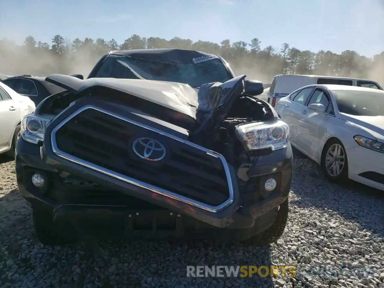 9 Photograph of a damaged car 3TMAZ5CN1KM097272 TOYOTA TACOMA 2019