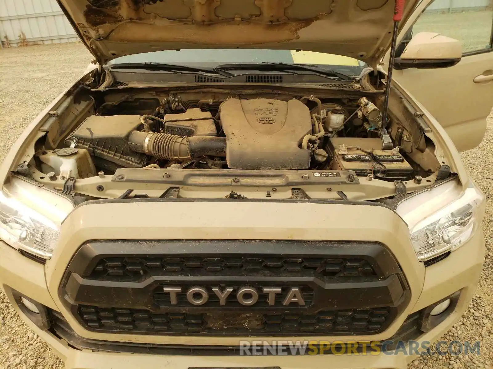 7 Photograph of a damaged car 3TMAZ5CN1KM098437 TOYOTA TACOMA 2019