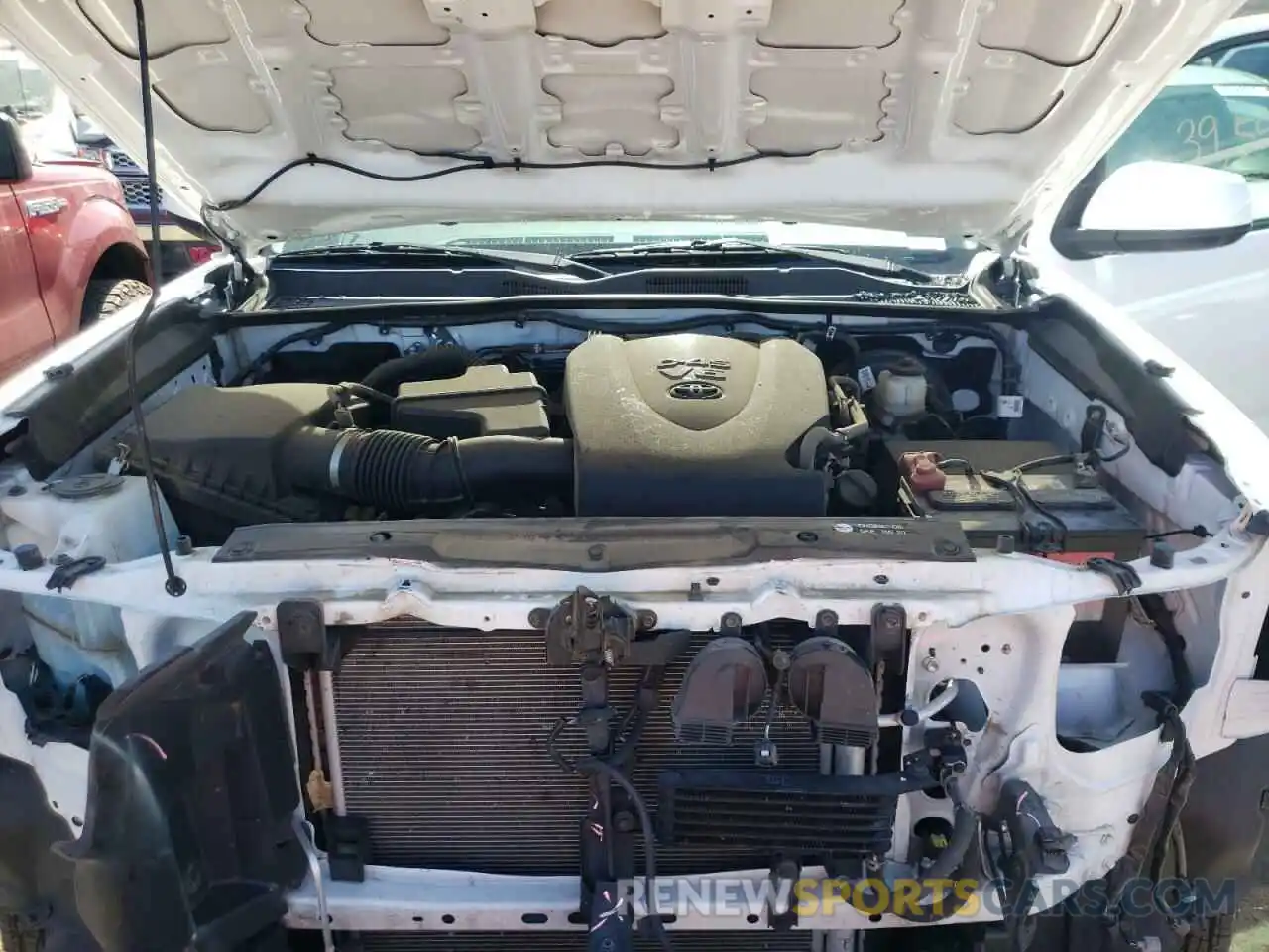 7 Photograph of a damaged car 3TMAZ5CN1KM101370 TOYOTA TACOMA 2019