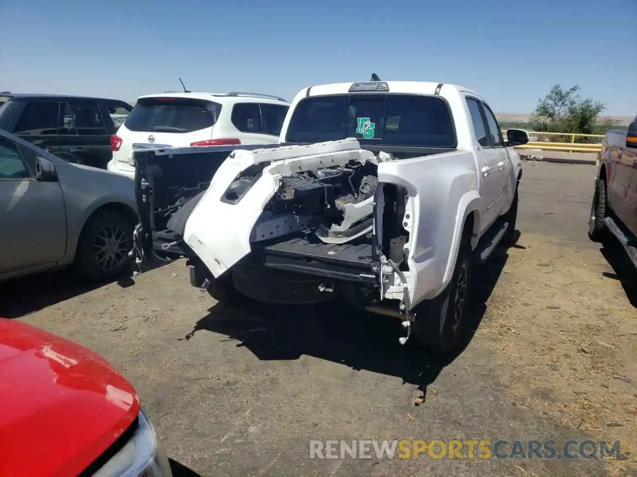 9 Photograph of a damaged car 3TMAZ5CN1KM101370 TOYOTA TACOMA 2019