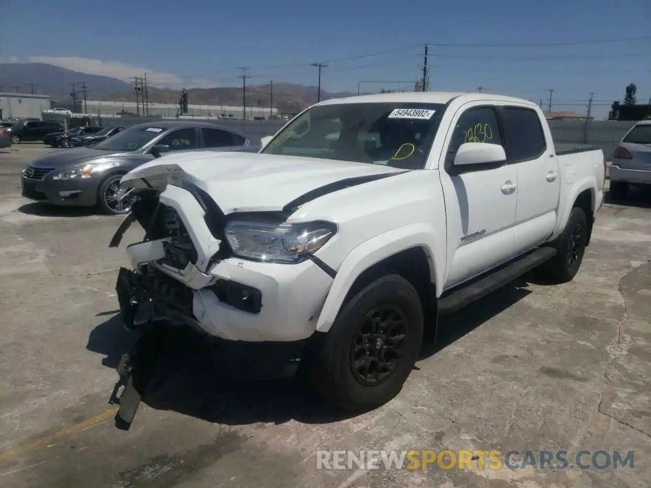 2 Фотография поврежденного автомобиля 3TMAZ5CN1KM101854 TOYOTA TACOMA 2019