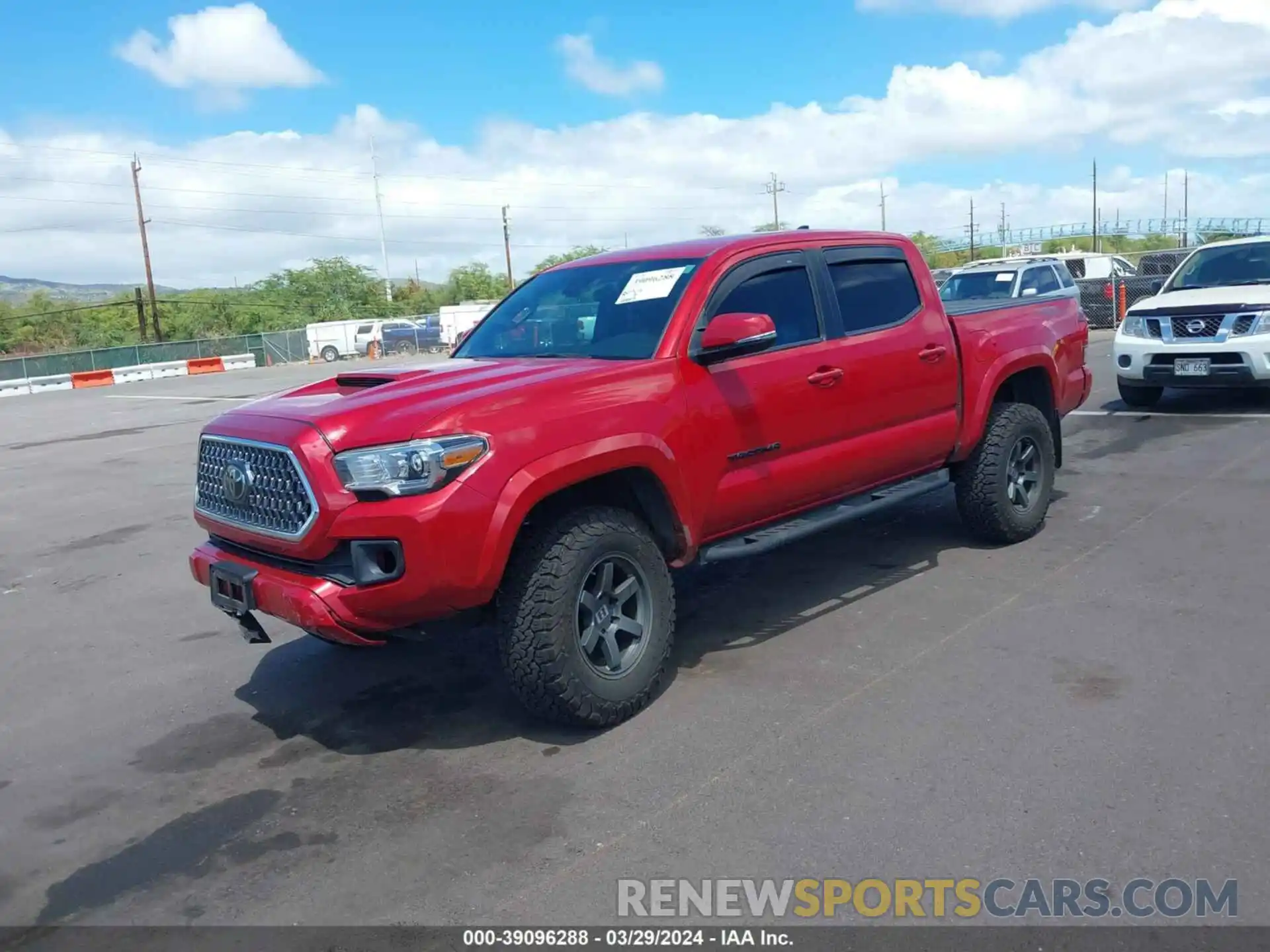 2 Фотография поврежденного автомобиля 3TMAZ5CN1KM102292 TOYOTA TACOMA 2019