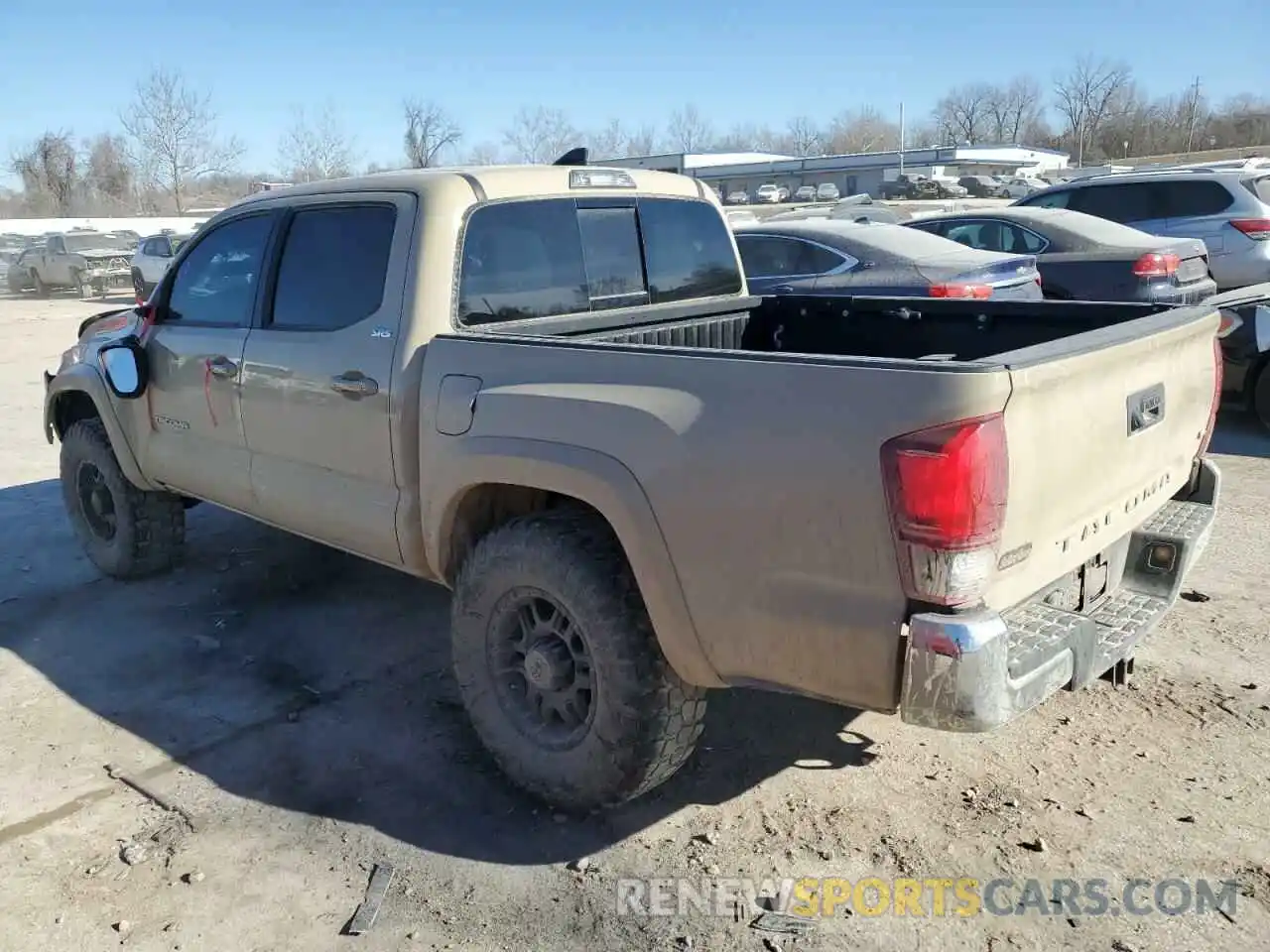 2 Photograph of a damaged car 3TMAZ5CN1KM103037 TOYOTA TACOMA 2019