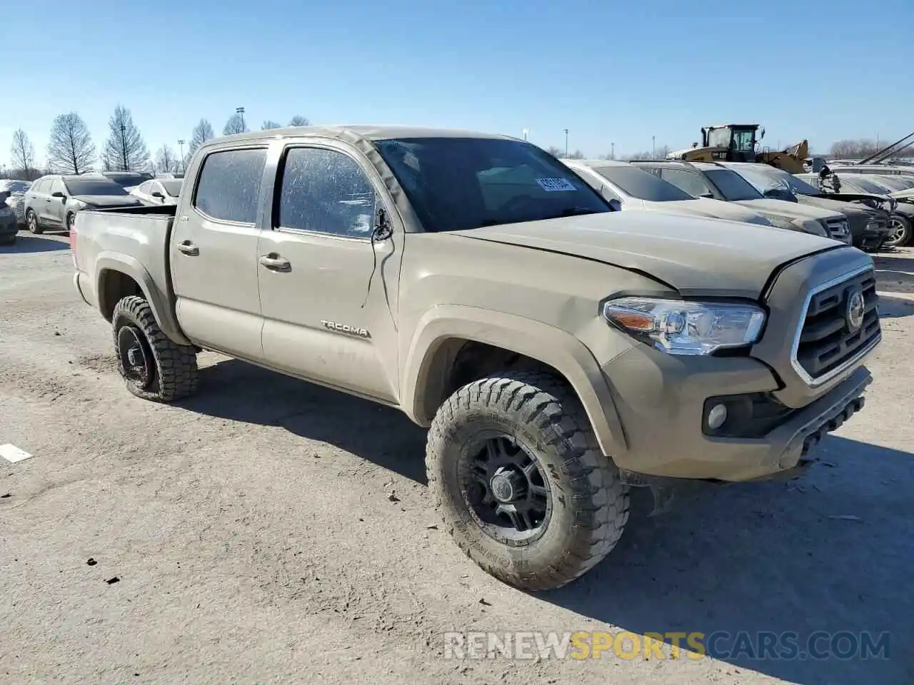 4 Photograph of a damaged car 3TMAZ5CN1KM103037 TOYOTA TACOMA 2019