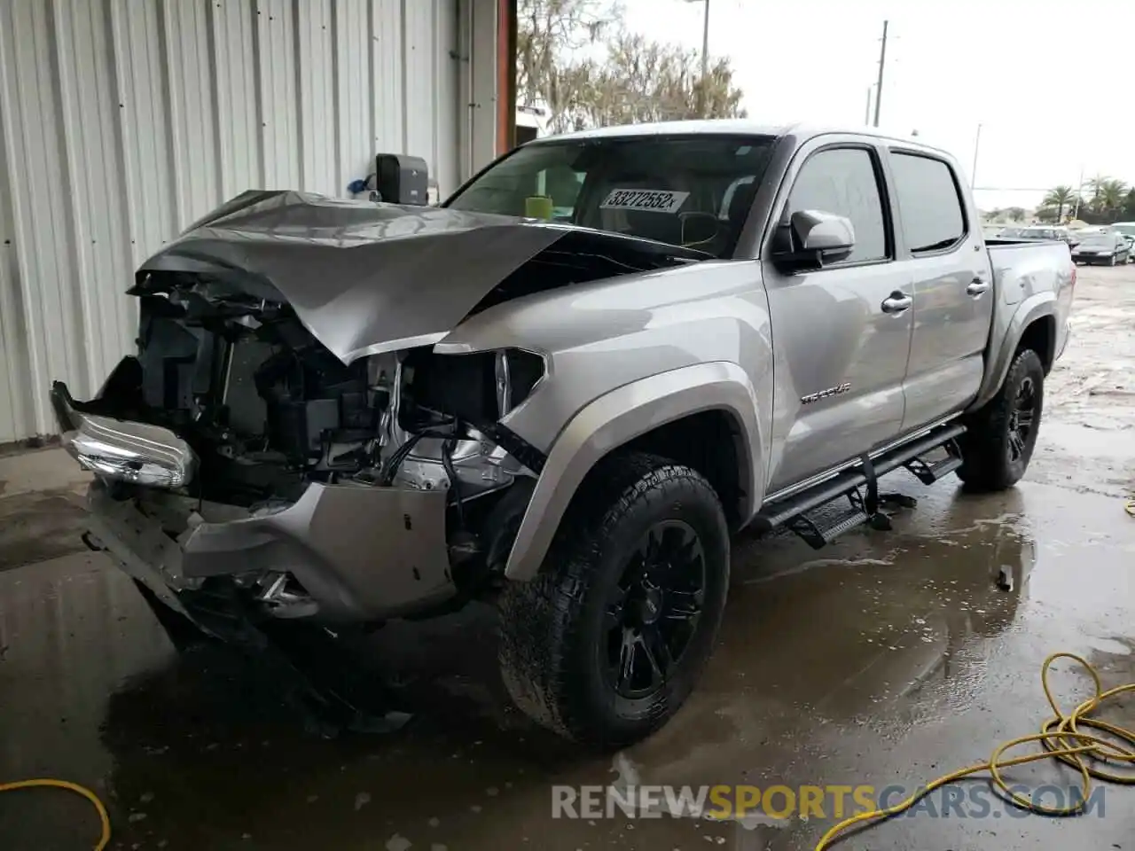 2 Photograph of a damaged car 3TMAZ5CN1KM103748 TOYOTA TACOMA 2019