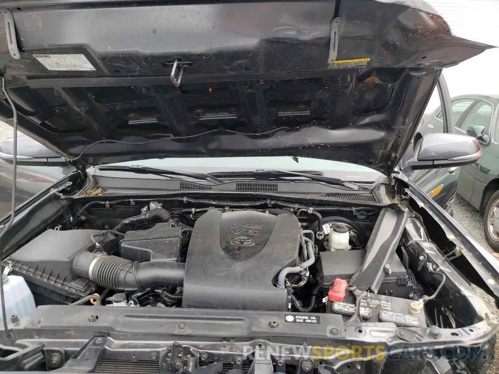 7 Photograph of a damaged car 3TMAZ5CN1KM106214 TOYOTA TACOMA 2019