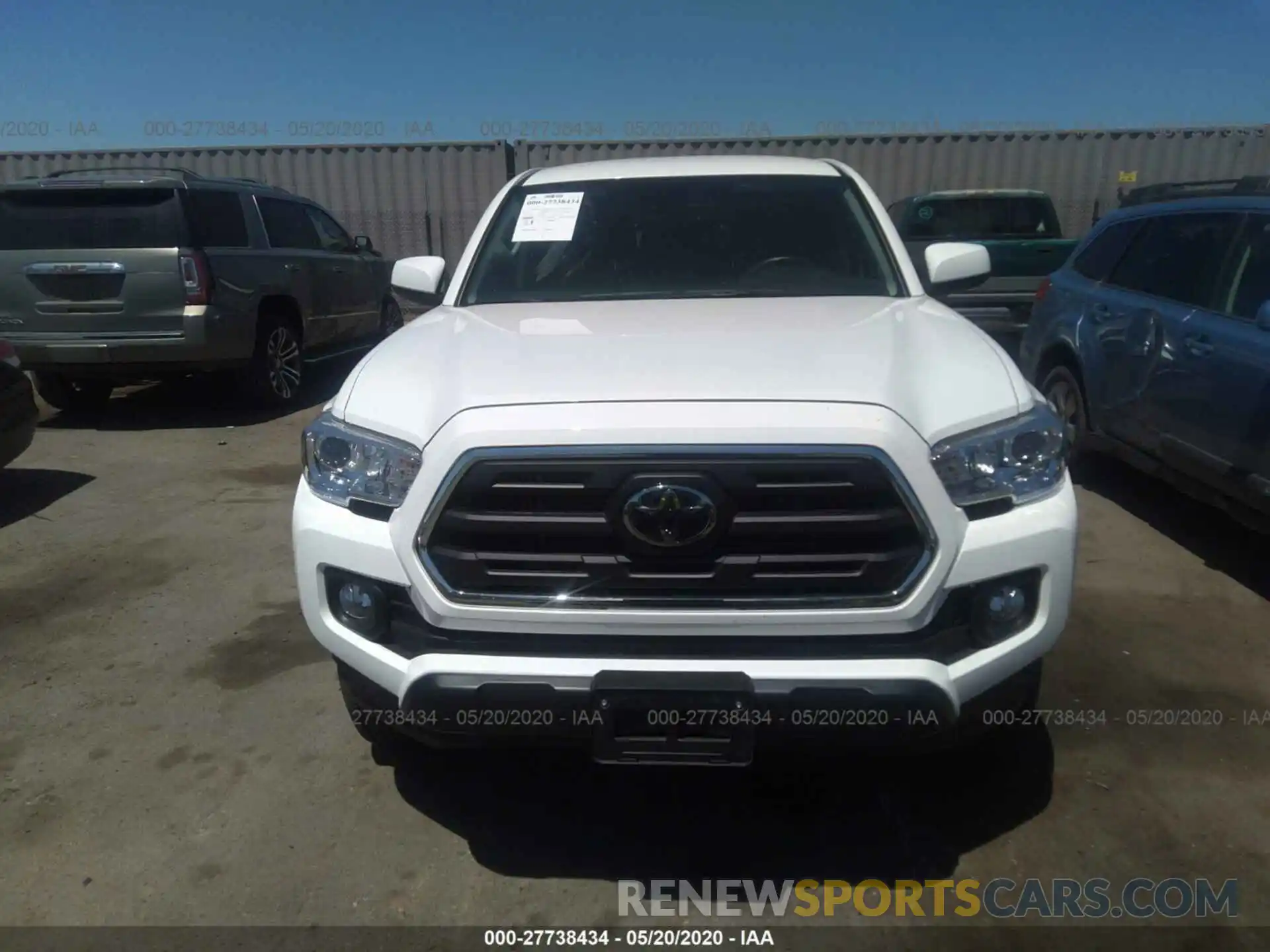 6 Photograph of a damaged car 3TMAZ5CN1KM110604 TOYOTA TACOMA 2019