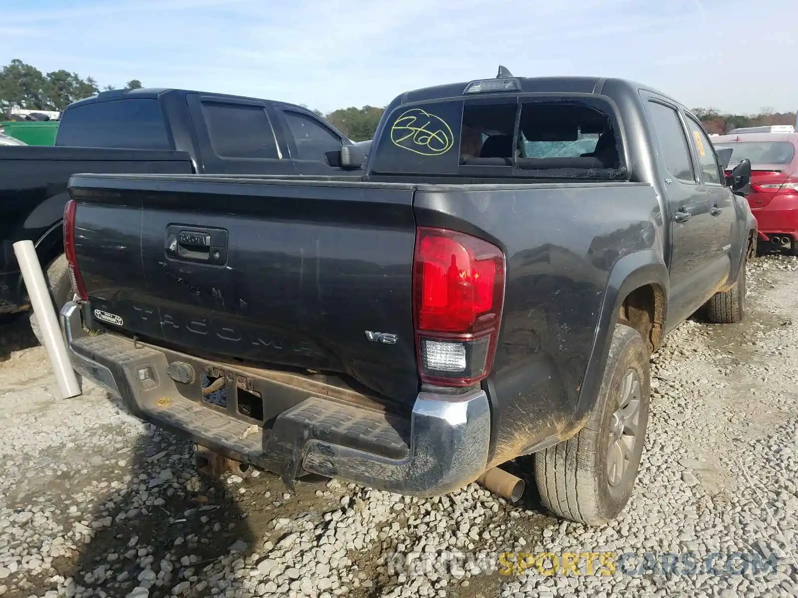 4 Photograph of a damaged car 3TMAZ5CN1KM111669 TOYOTA TACOMA 2019