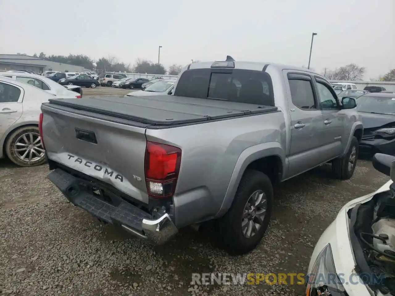 4 Photograph of a damaged car 3TMAZ5CN2KM079993 TOYOTA TACOMA 2019