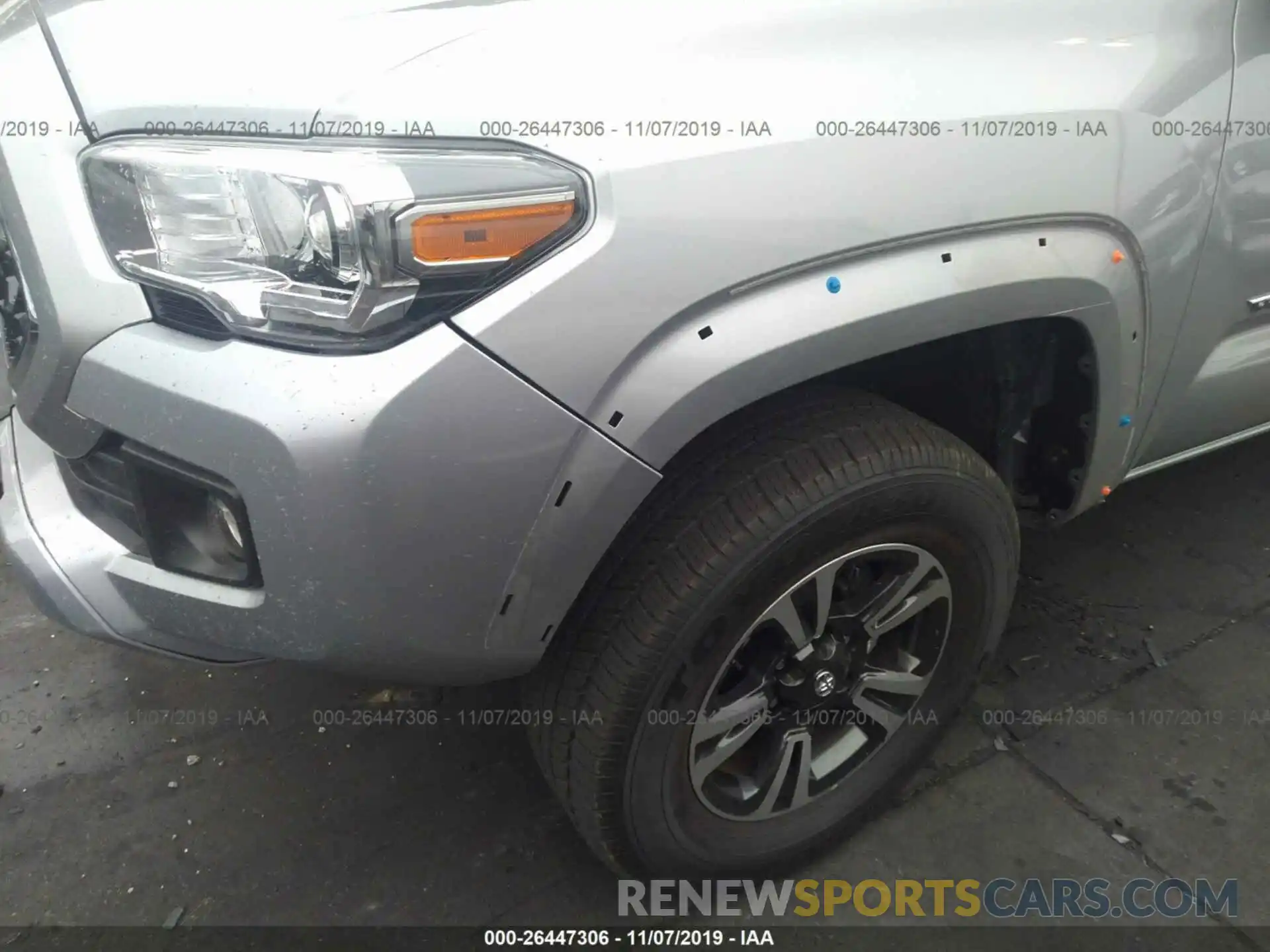 6 Фотография поврежденного автомобиля 3TMAZ5CN2KM080951 TOYOTA TACOMA 2019