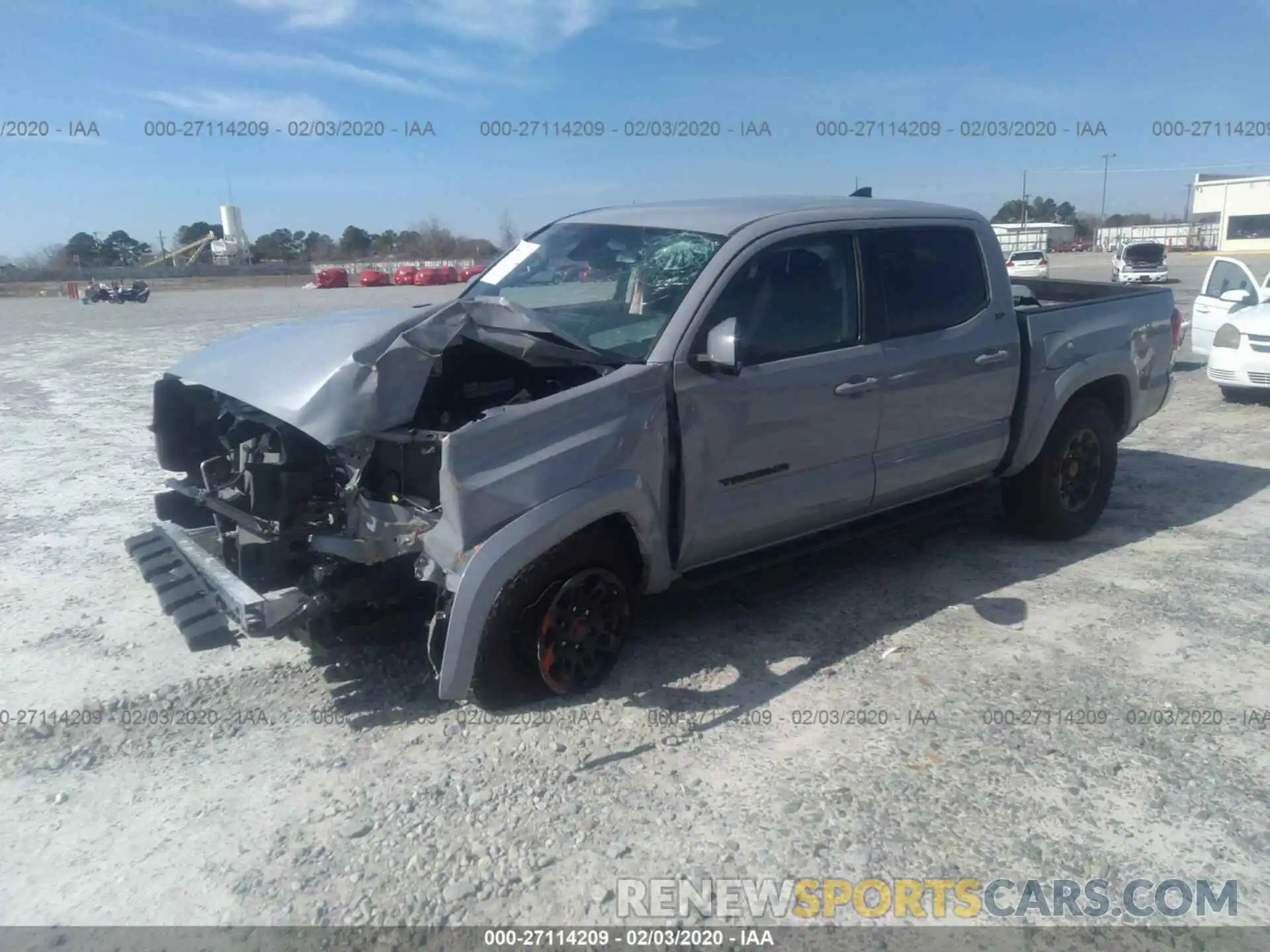 2 Фотография поврежденного автомобиля 3TMAZ5CN2KM083560 TOYOTA TACOMA 2019