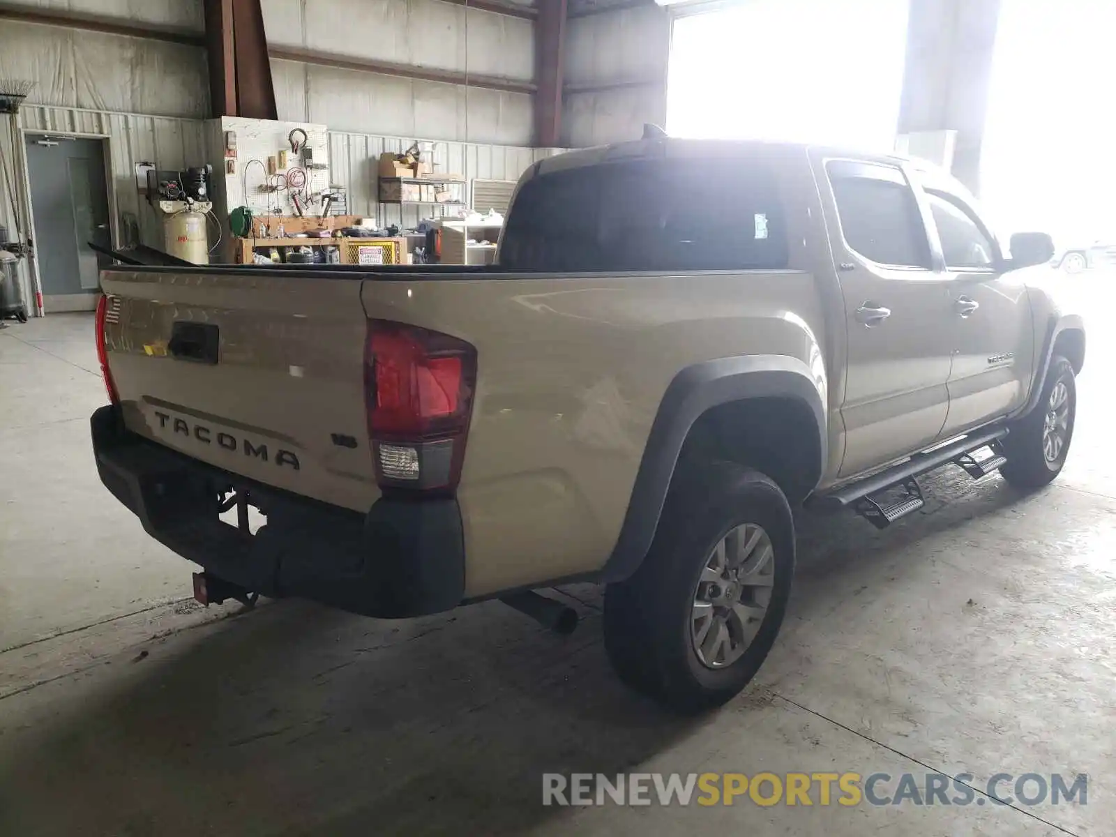 4 Photograph of a damaged car 3TMAZ5CN2KM087317 TOYOTA TACOMA 2019